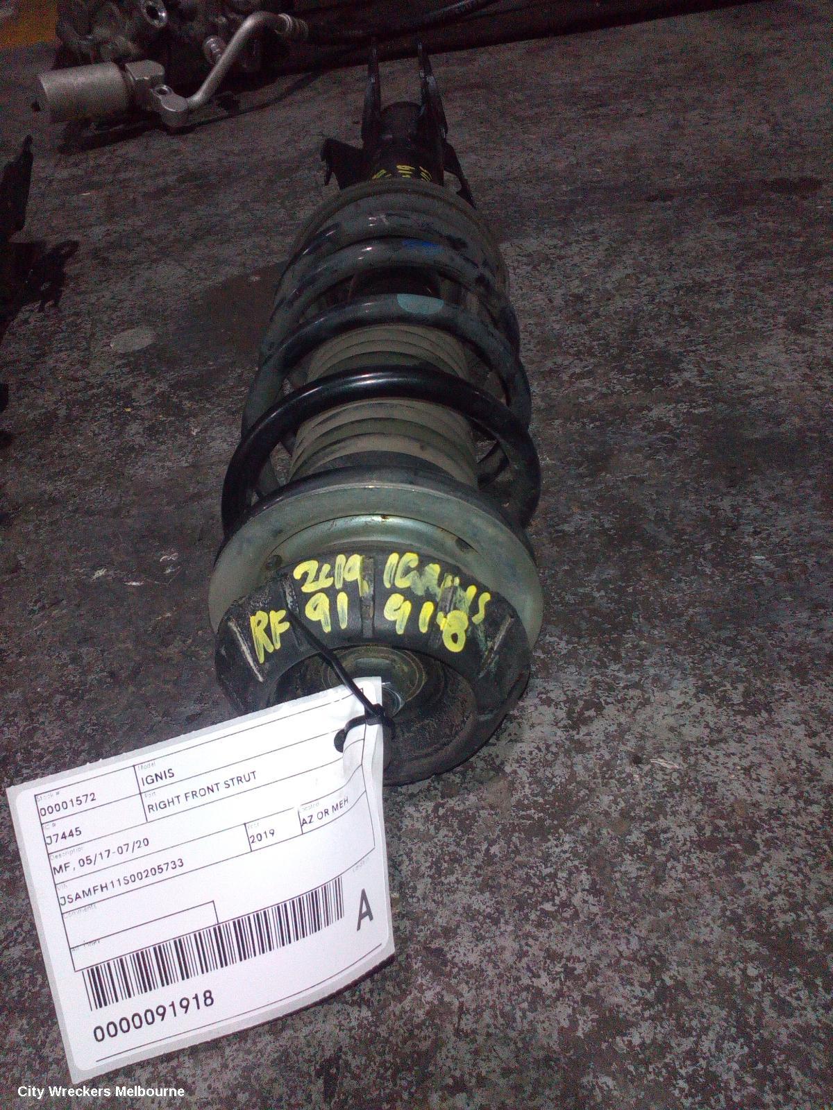 SUZUKI IGNIS RIGHT FRONT STRUT, MF, 05/2017 - 07/2020