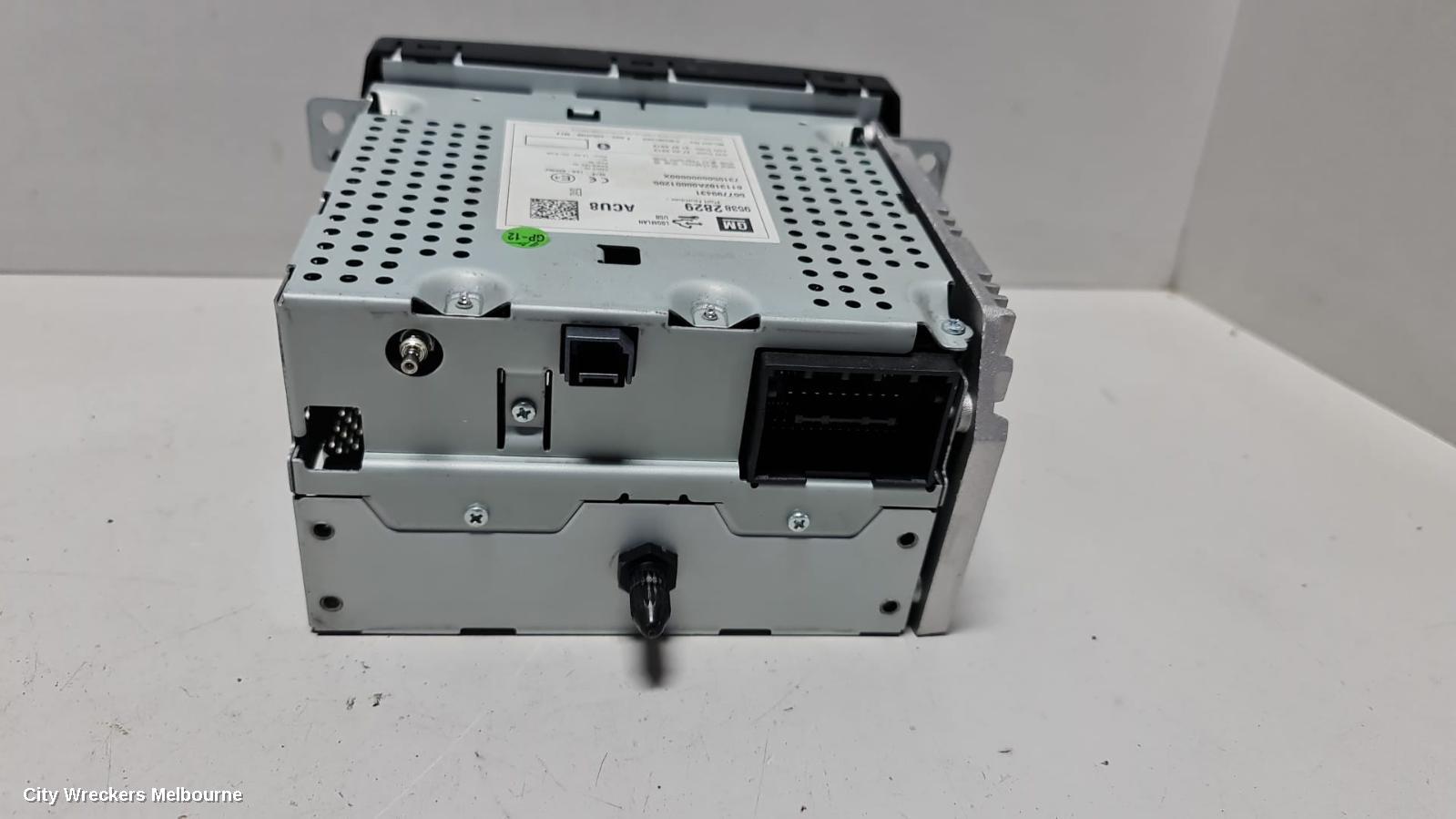 HOLDEN BARINA RADIO/CD/DVD/SAT/TV, RADIO/CASSETTE, SPARK, MJ (VIN KL3MF...), 10/2010 - 06/2015