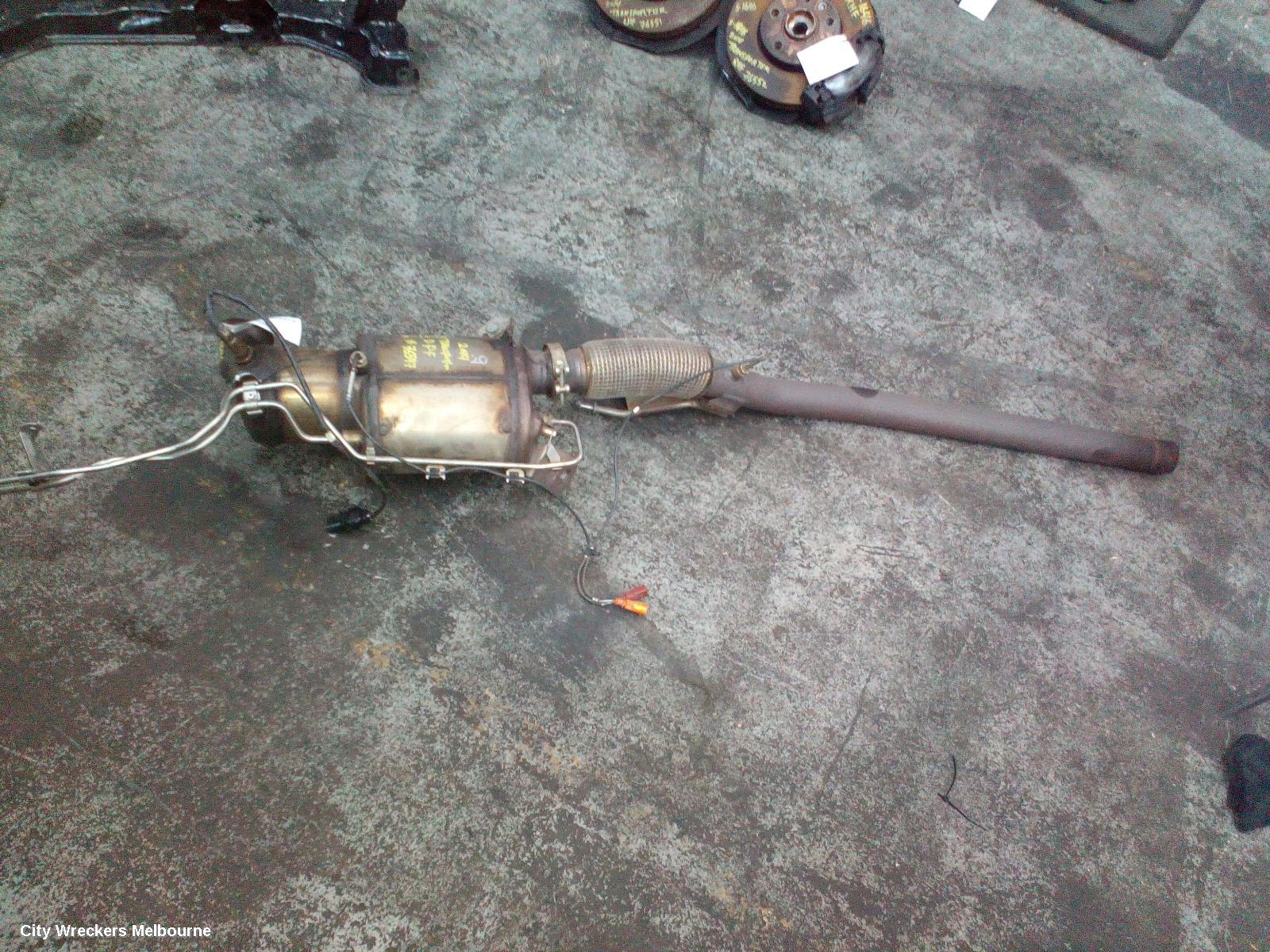 VOLKSWAGEN TRANSPORTER PARTICULATE FILTER/DPF, DIESEL, 2.0, CCHA/CFCA/CAAC CODE, FWD, T5, 12/2009 - 06/2015