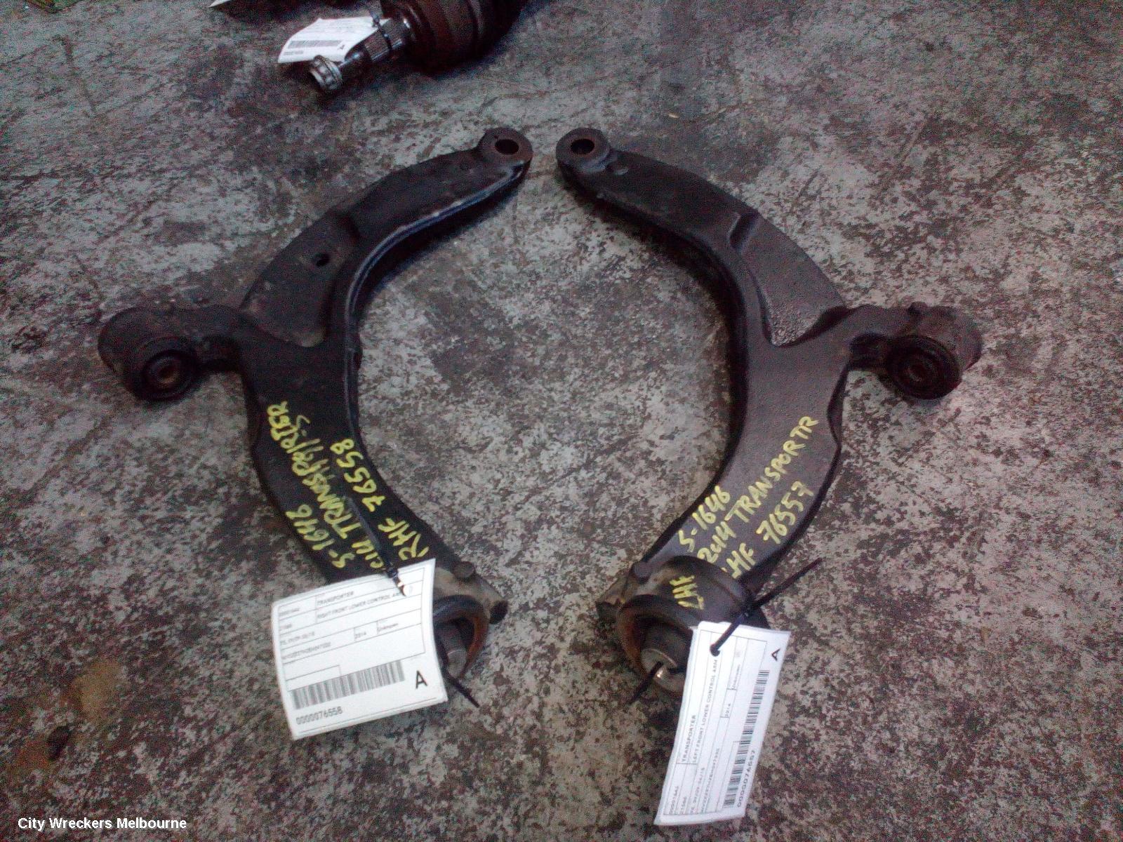 VOLKSWAGEN TRANSPORTER LEFT FRONT LOWER CONTROL ARM, T5, 09/2009 - 06/2015