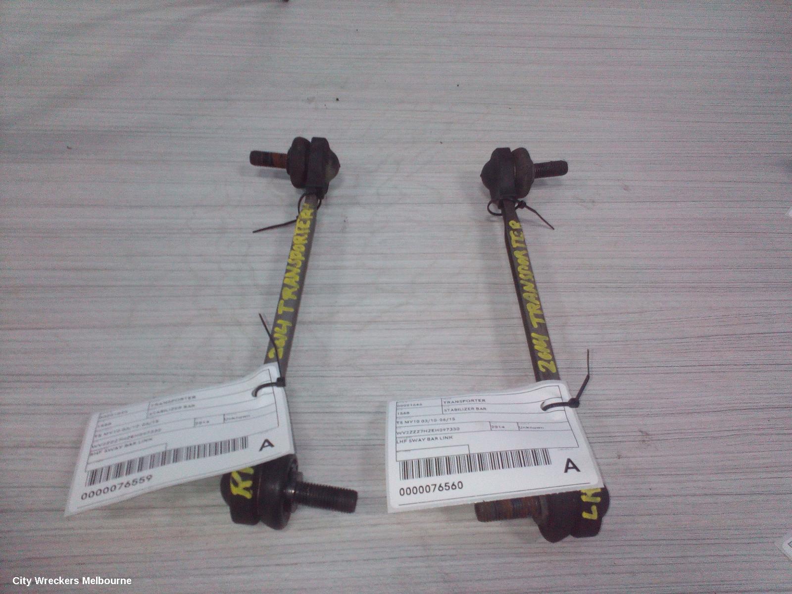 VOLKSWAGEN TRANSPORTER STABILISER BAR, T5 MY10 03/2010 - 06/2015