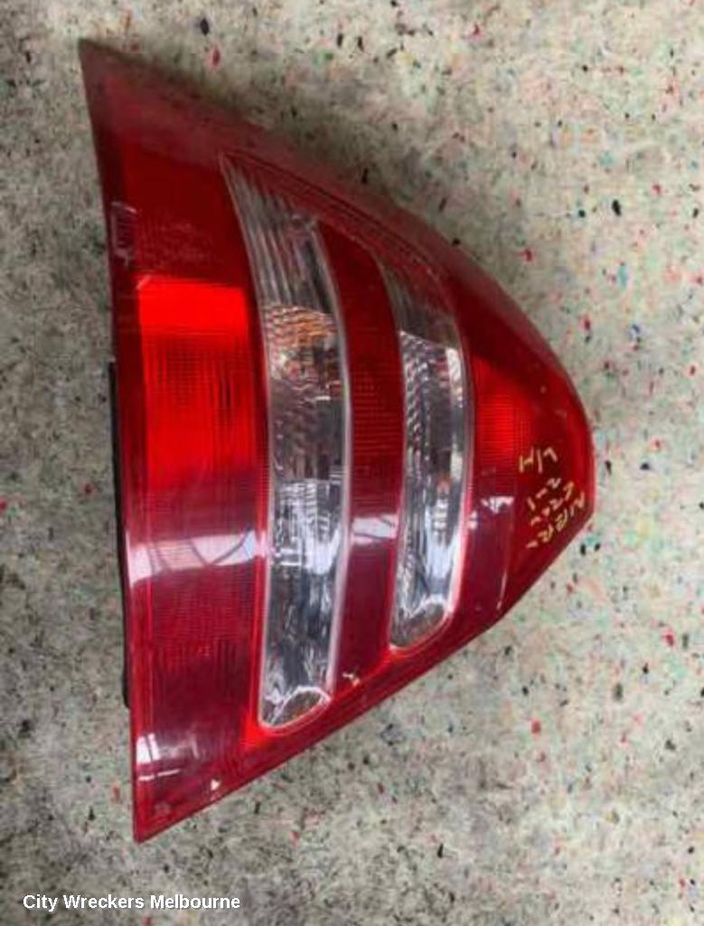 MERCEDES C CLASS LEFT TAILLIGHT, W202, SEDAN, NO SMOKED CLEAR/RED INDICATOR, 02/1994 - 08/2001