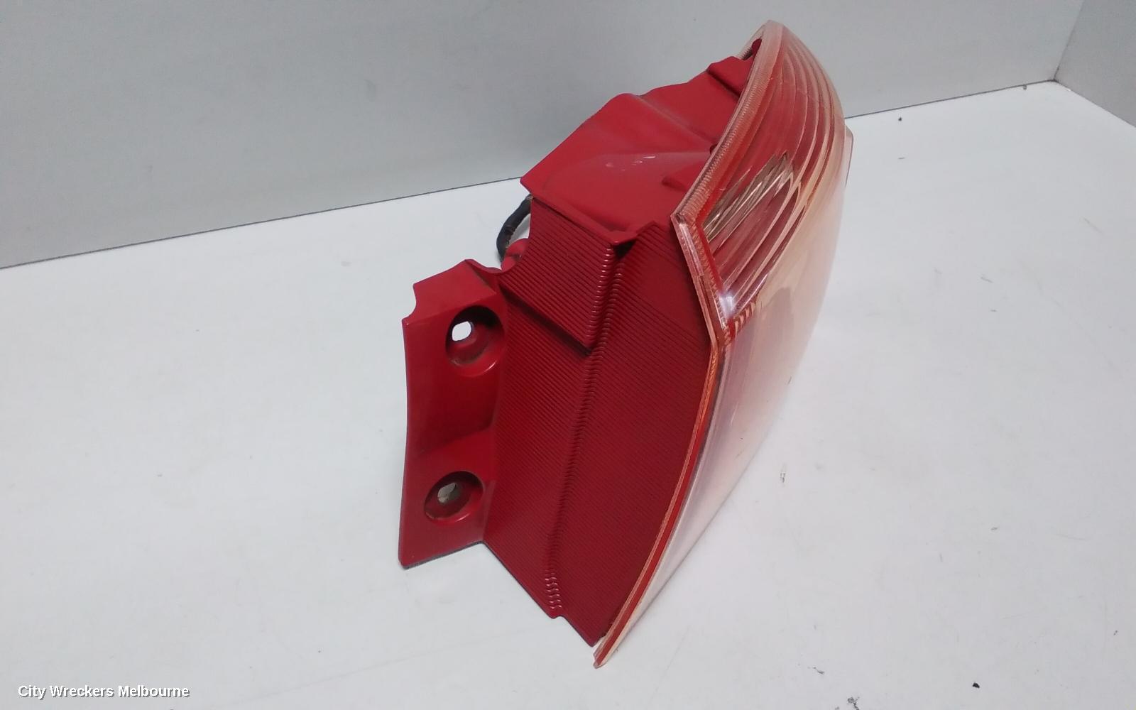 MITSUBISHI LANCER RIGHT TAILLIGHT, CJ, SEDAN, RED INSERT TYPE, 07/2007 - 07/2009