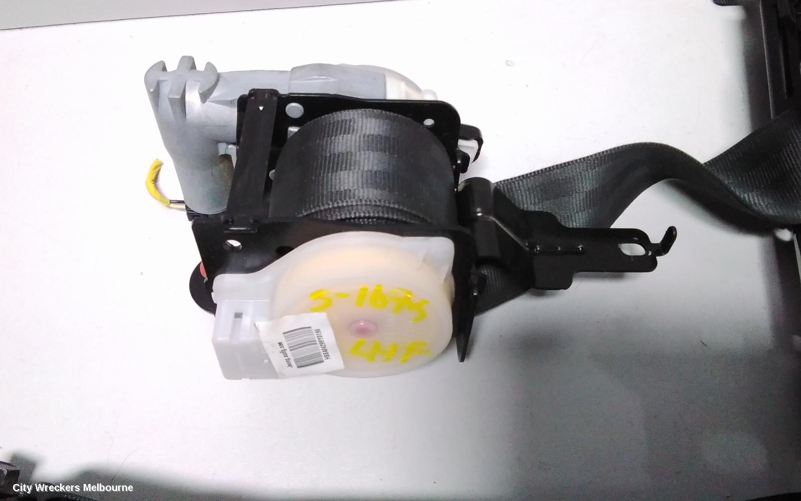 HYUNDAI ILOAD/IMAX SEATBELT/STALK, LH FRONT, SEAT BELT ONLY, TQ, 11/2007 ONWARDS