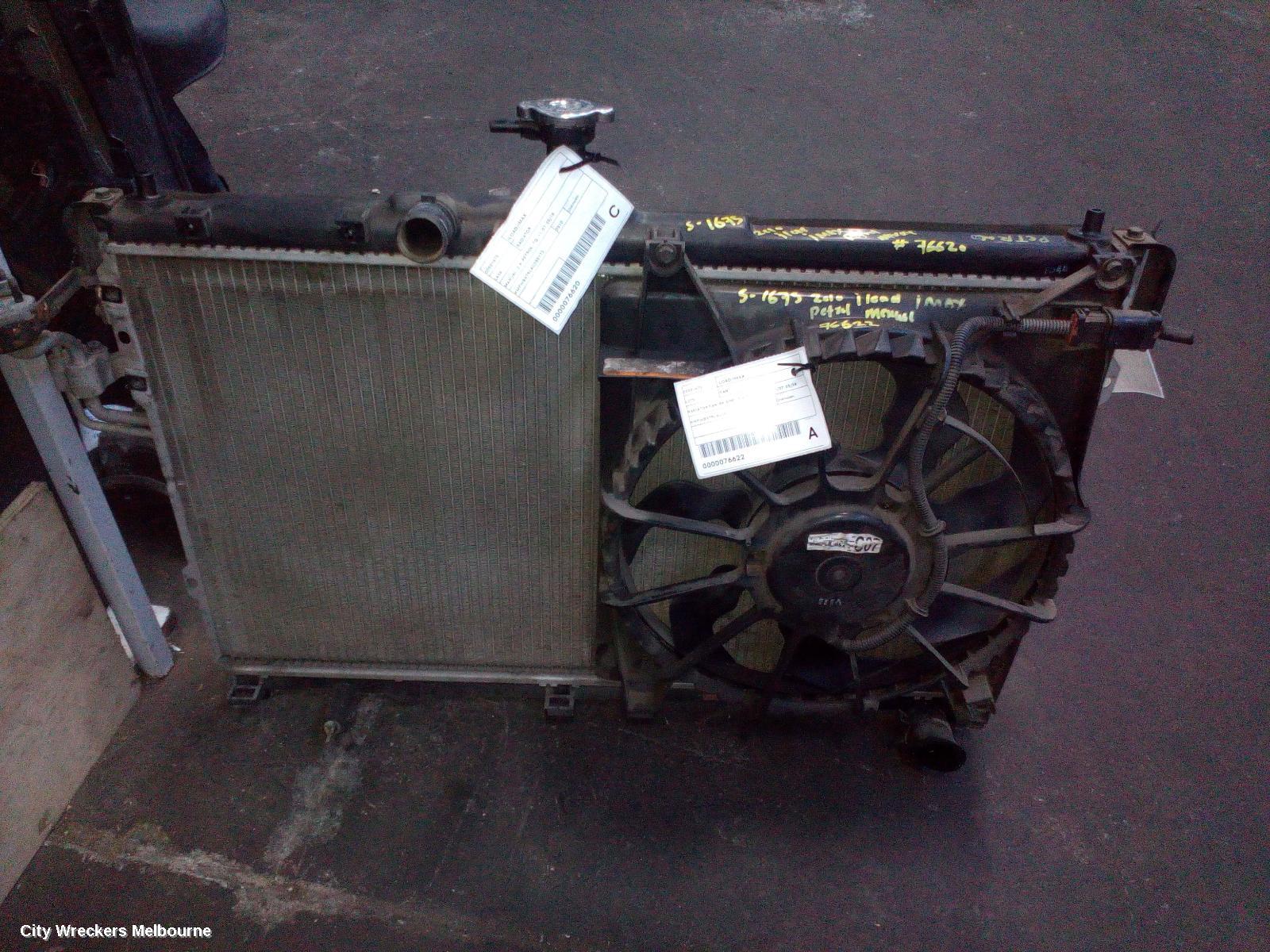 HYUNDAI ILOAD/IMAX RADIATOR, MANUAL, 2.4, PETROL, TQ, 11/2007 - 05/2018