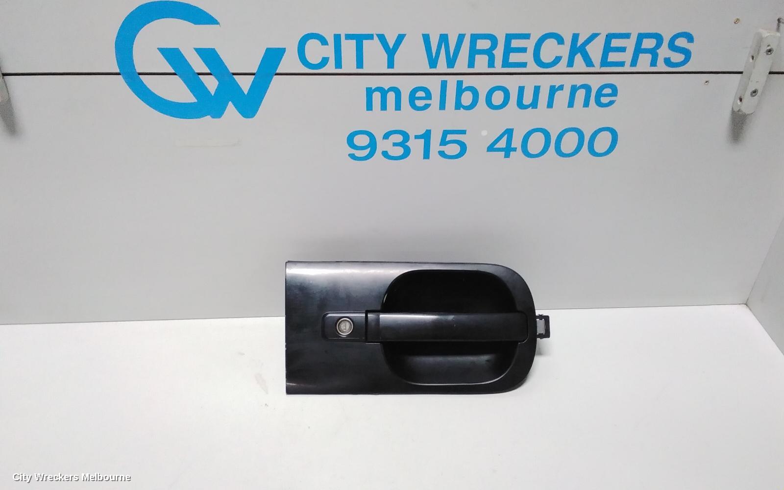 HYUNDAI ILOAD/IMAX DOOR HANDLE, OUTER, RH FRONT, COLOUR CODED, TQ, 11/2007 ONWARDS