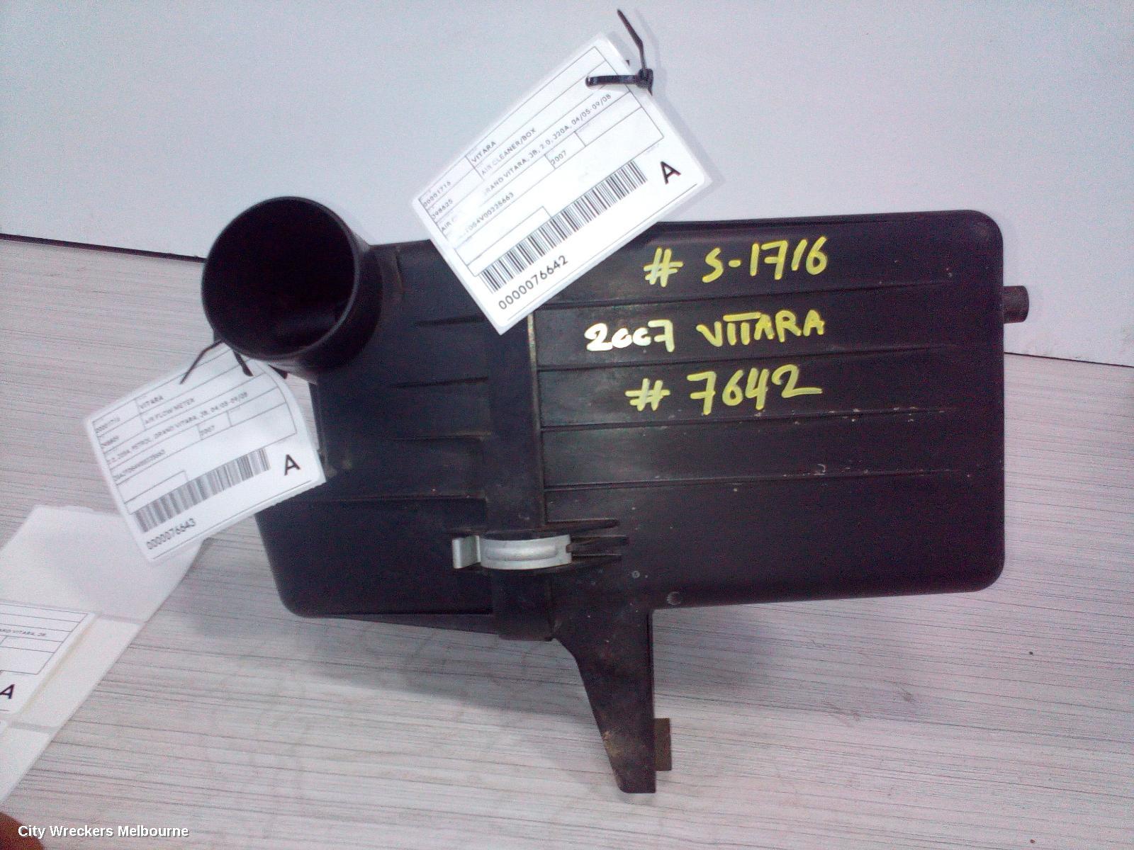 SUZUKI VITARA AIR FLOW METER, 2.0, J20A, PETROL, GRAND VITARA, JB, 04/2005 - 09/2008
