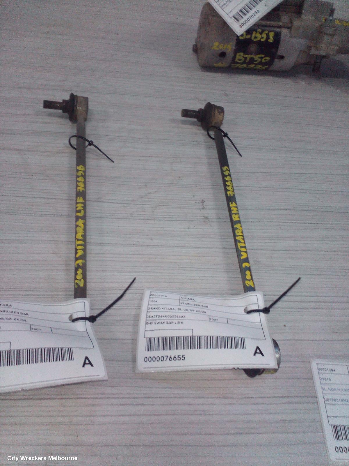 SUZUKI VITARA STABILISER BAR, GRAND VITARA, JB, 08/2005 - 09/2008