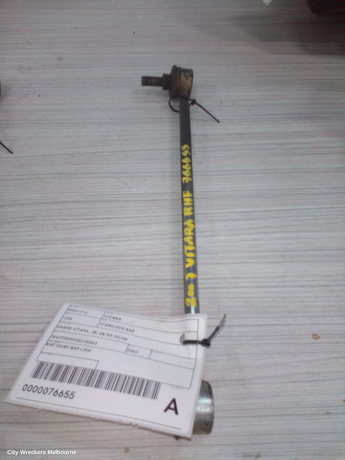 SUZUKI VITARA STABILISER BAR, GRAND VITARA, JB, 08/2005 - 09/2008