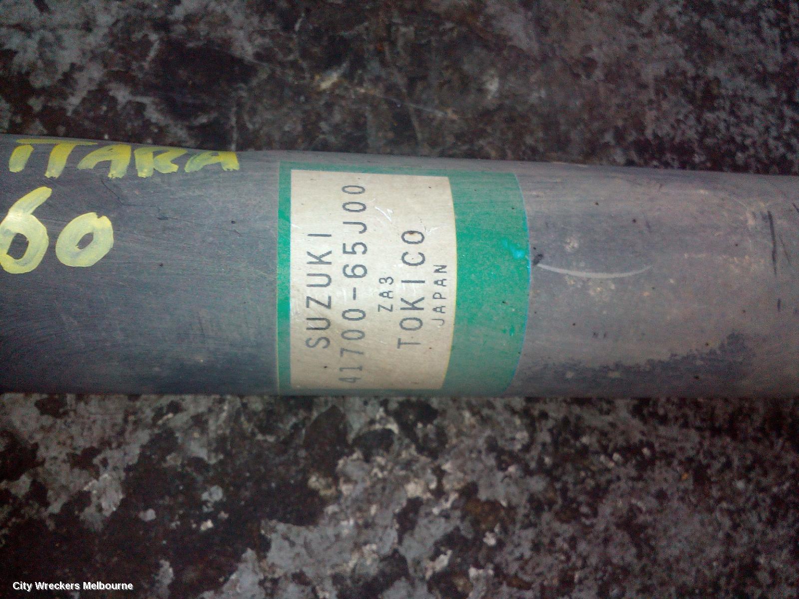 SUZUKI VITARA LEFT REAR STRUT, ***USE SHOCK ABSORBER PART TYPE***