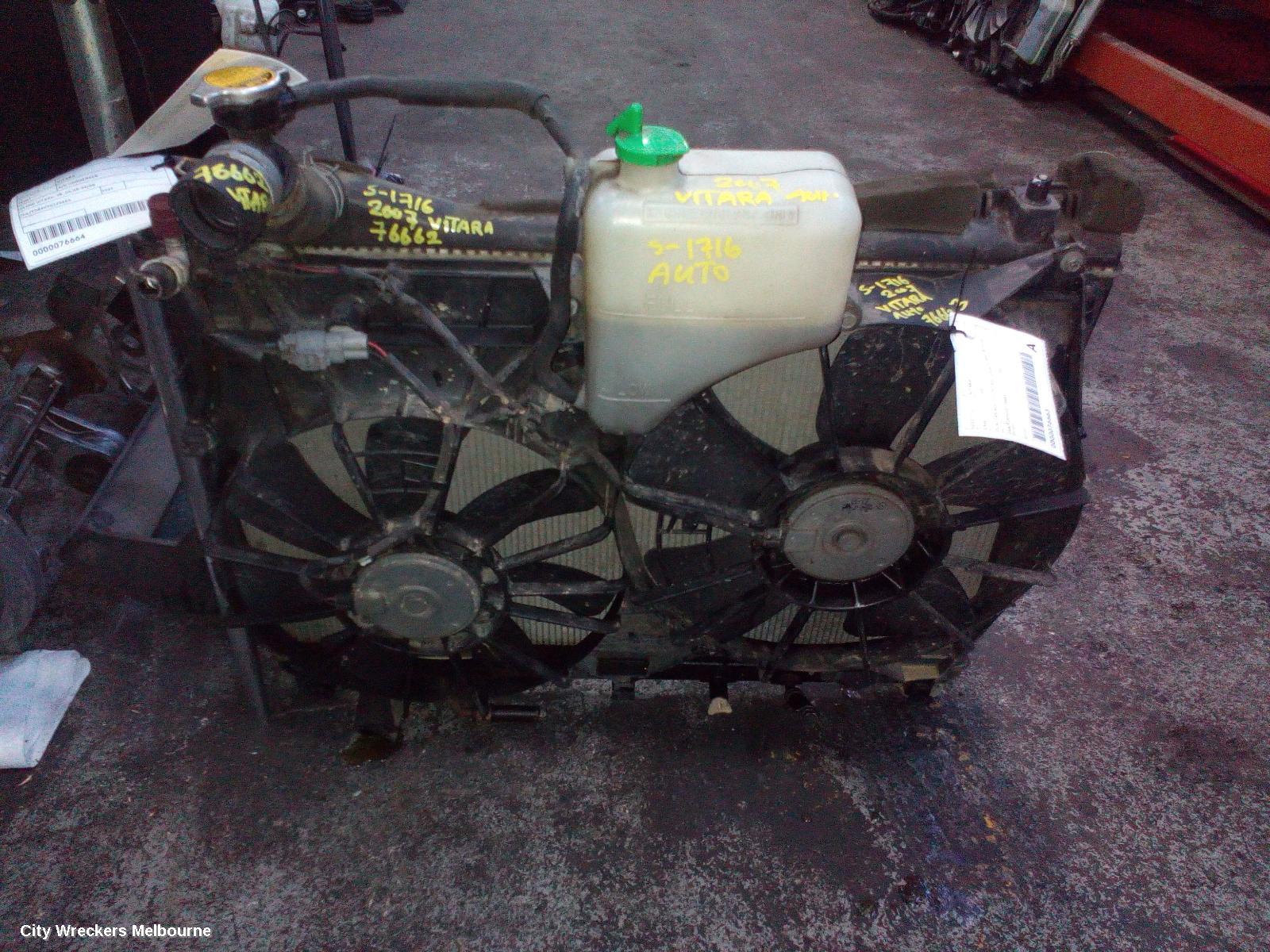 SUZUKI VITARA RADIATOR, AUTO, 2.0, GRAND VITARA, JB, J20A, 04/2005 - 09/2008