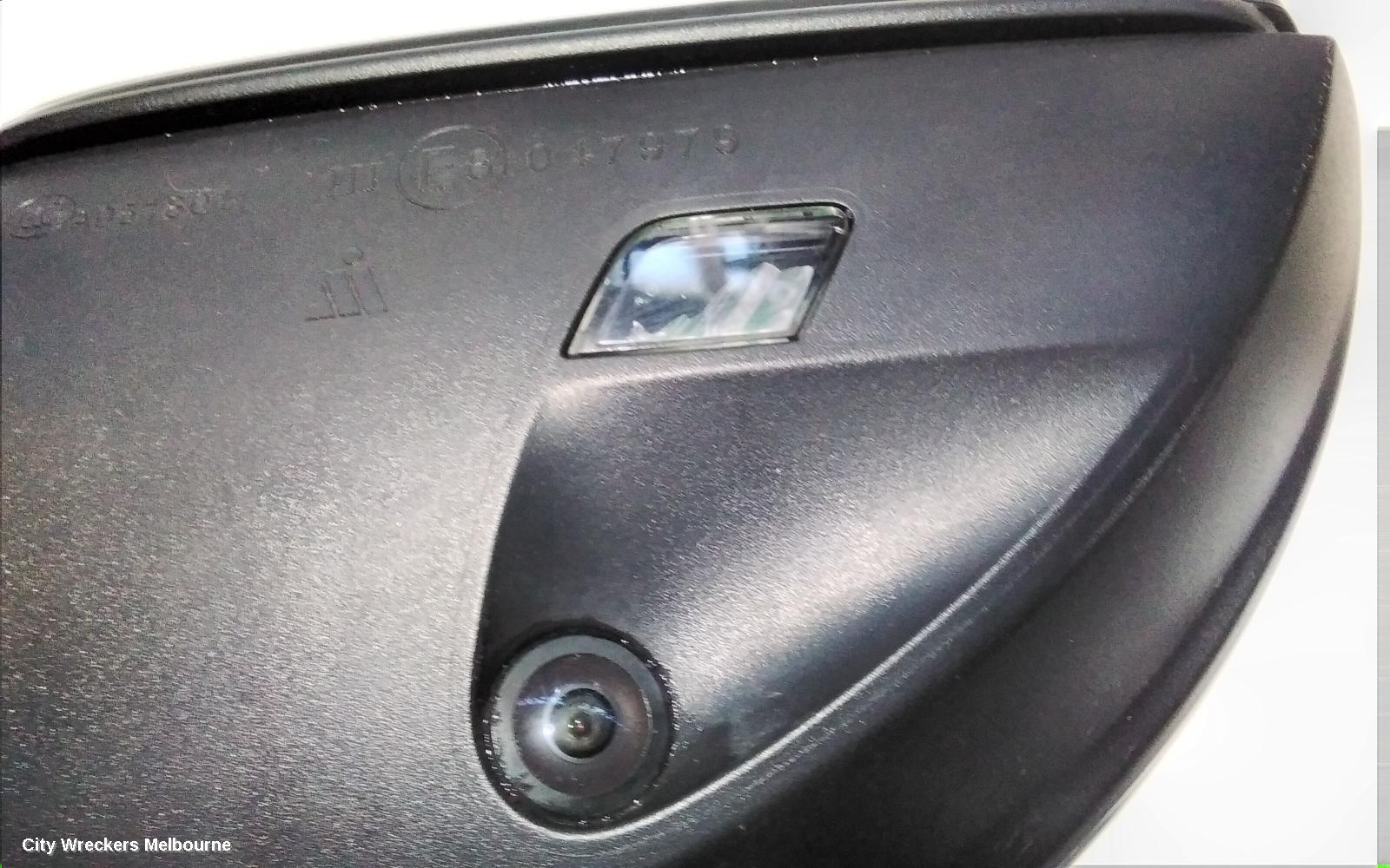 VOLKSWAGEN TIGUAN RIGHT DOOR MIRROR, 5NA, POWER FOLD, W/ SIDE ASSIST & CAMERA TYPE (6XQ/KA6), 06/2016 ONWARDS