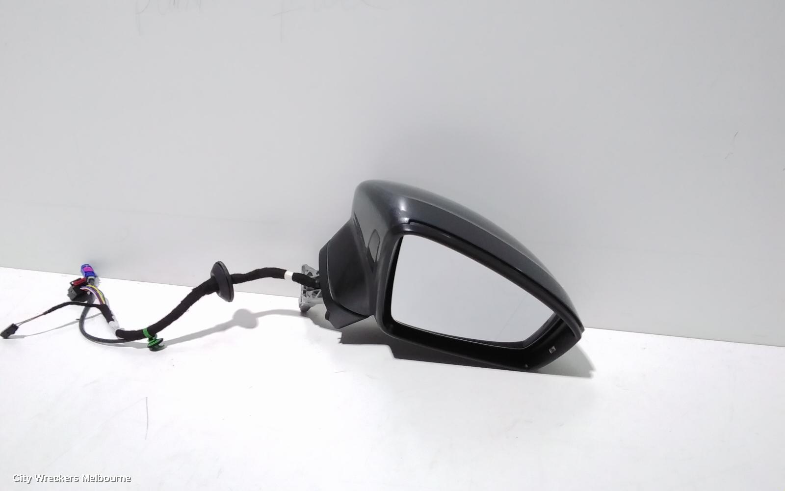VOLKSWAGEN TIGUAN RIGHT DOOR MIRROR, 5NA, POWER FOLD, W/ SIDE ASSIST & CAMERA TYPE (6XQ/KA6), 06/2016 ONWARDS