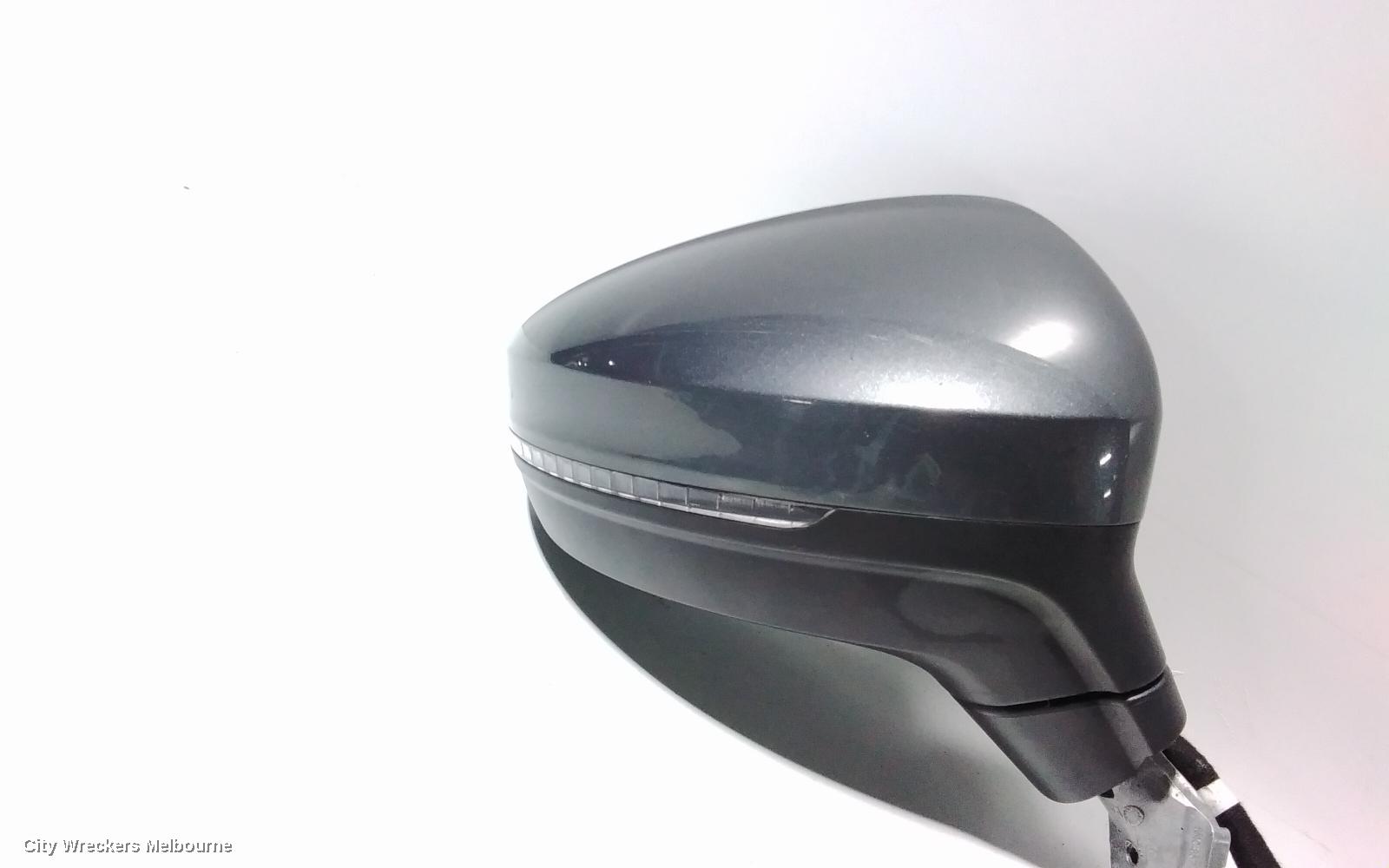 VOLKSWAGEN TIGUAN RIGHT DOOR MIRROR, 5NA, POWER FOLD, W/ SIDE ASSIST & CAMERA TYPE (6XQ/KA6), 06/2016 ONWARDS