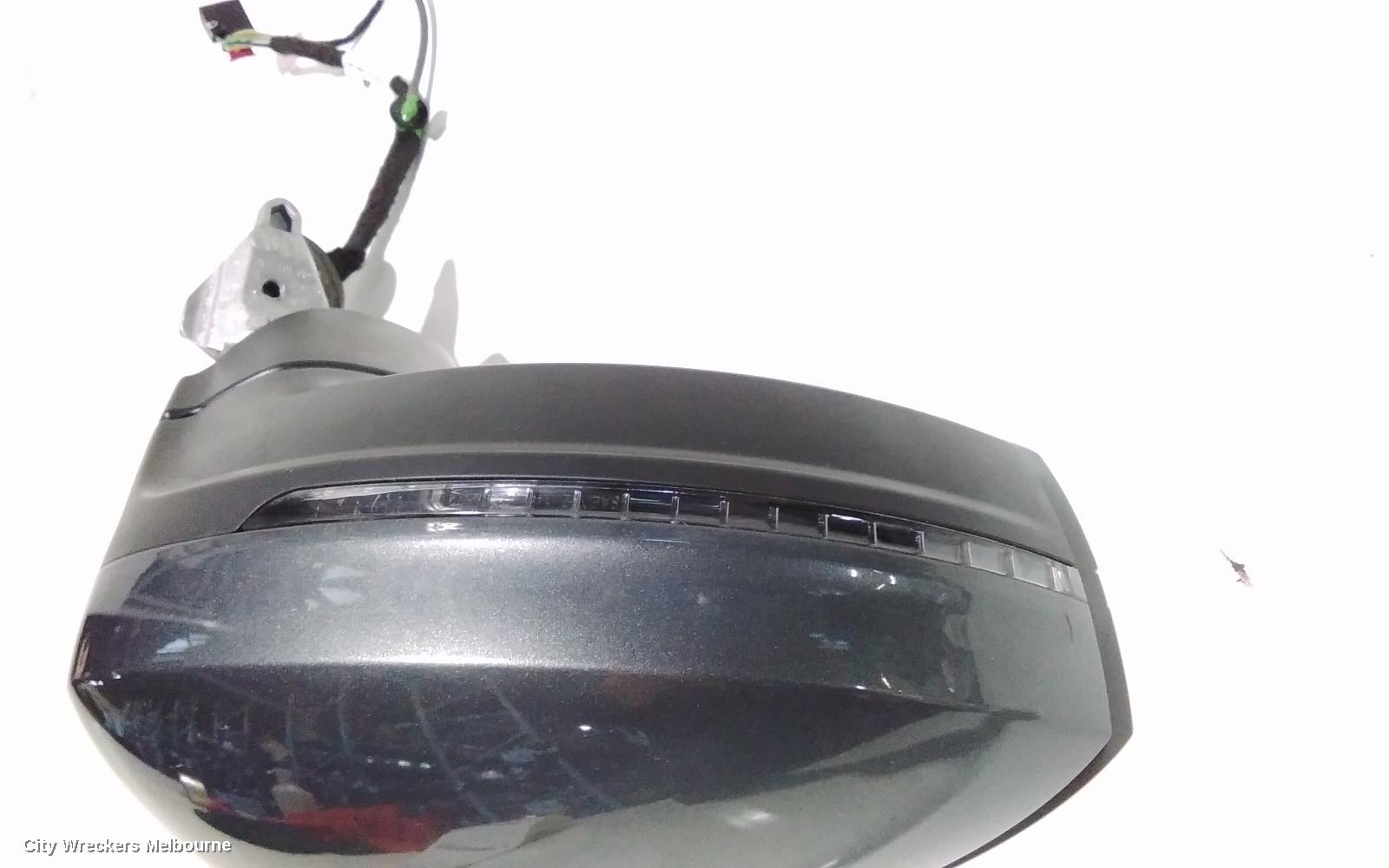 VOLKSWAGEN TIGUAN RIGHT DOOR MIRROR, 5NA, POWER FOLD, W/ SIDE ASSIST & CAMERA TYPE (6XQ/KA6), 06/2016 ONWARDS