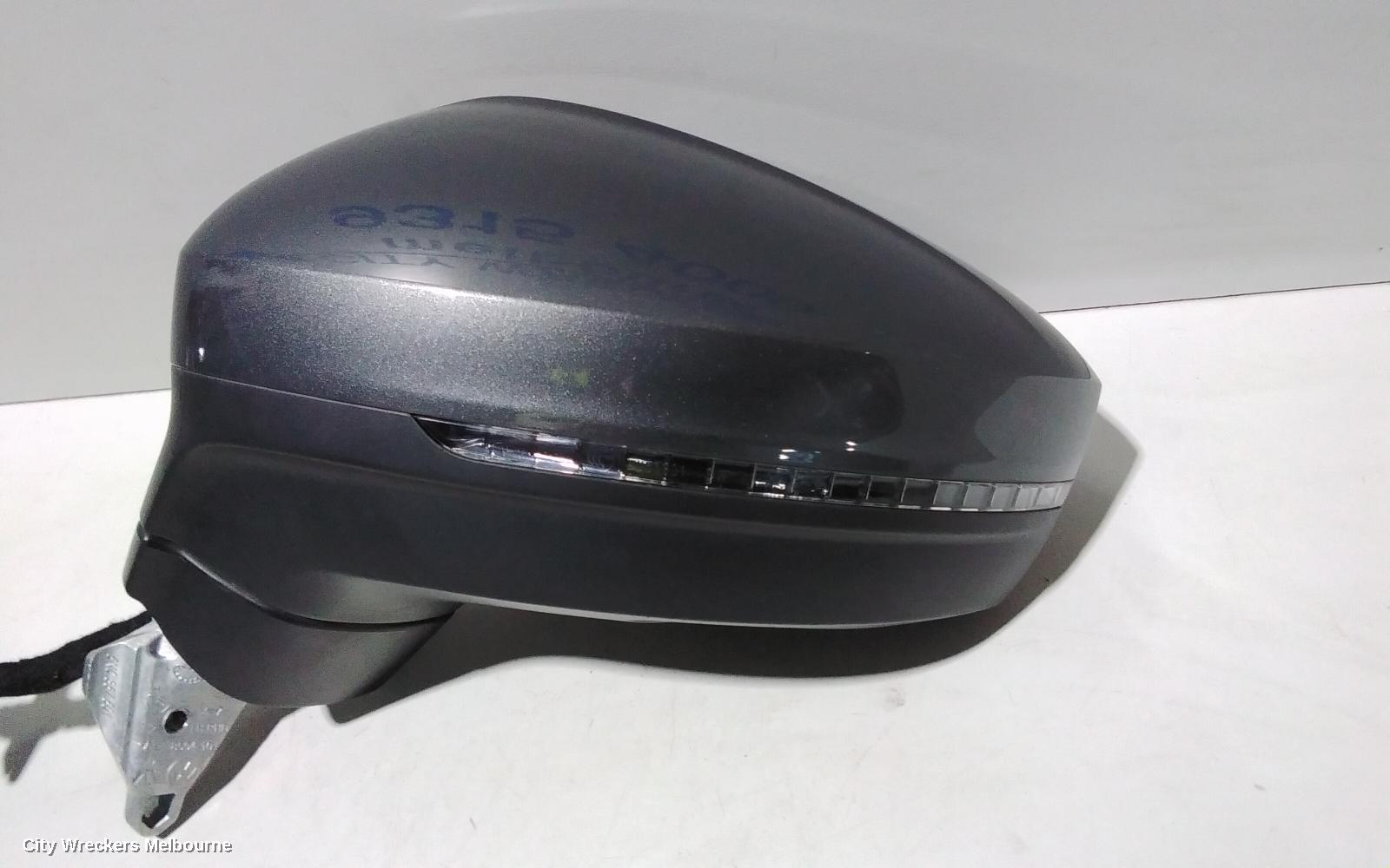 VOLKSWAGEN TIGUAN LEFT DOOR MIRROR, 5NA, POWER FOLD, W/ SIDE ASSIST & CAMERA TYPE (6XQ/KA6), 06/2016 - 02/2021