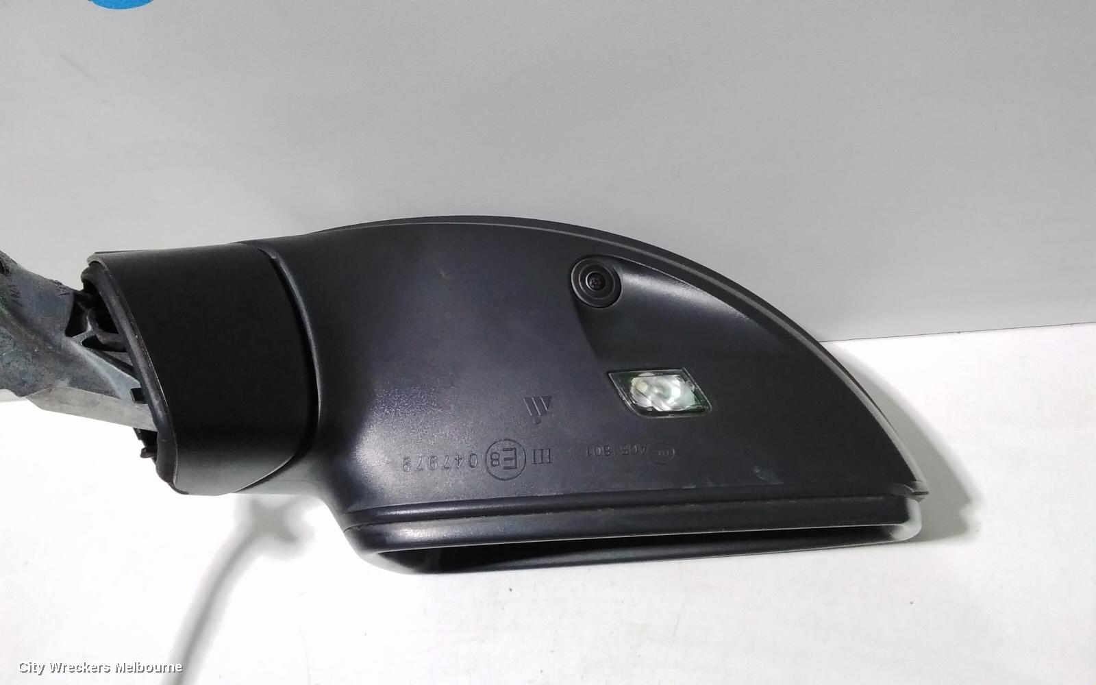 VOLKSWAGEN TIGUAN LEFT DOOR MIRROR, 5NA, POWER FOLD, W/ SIDE ASSIST & CAMERA TYPE (6XQ/KA6), 06/2016 - 02/2021