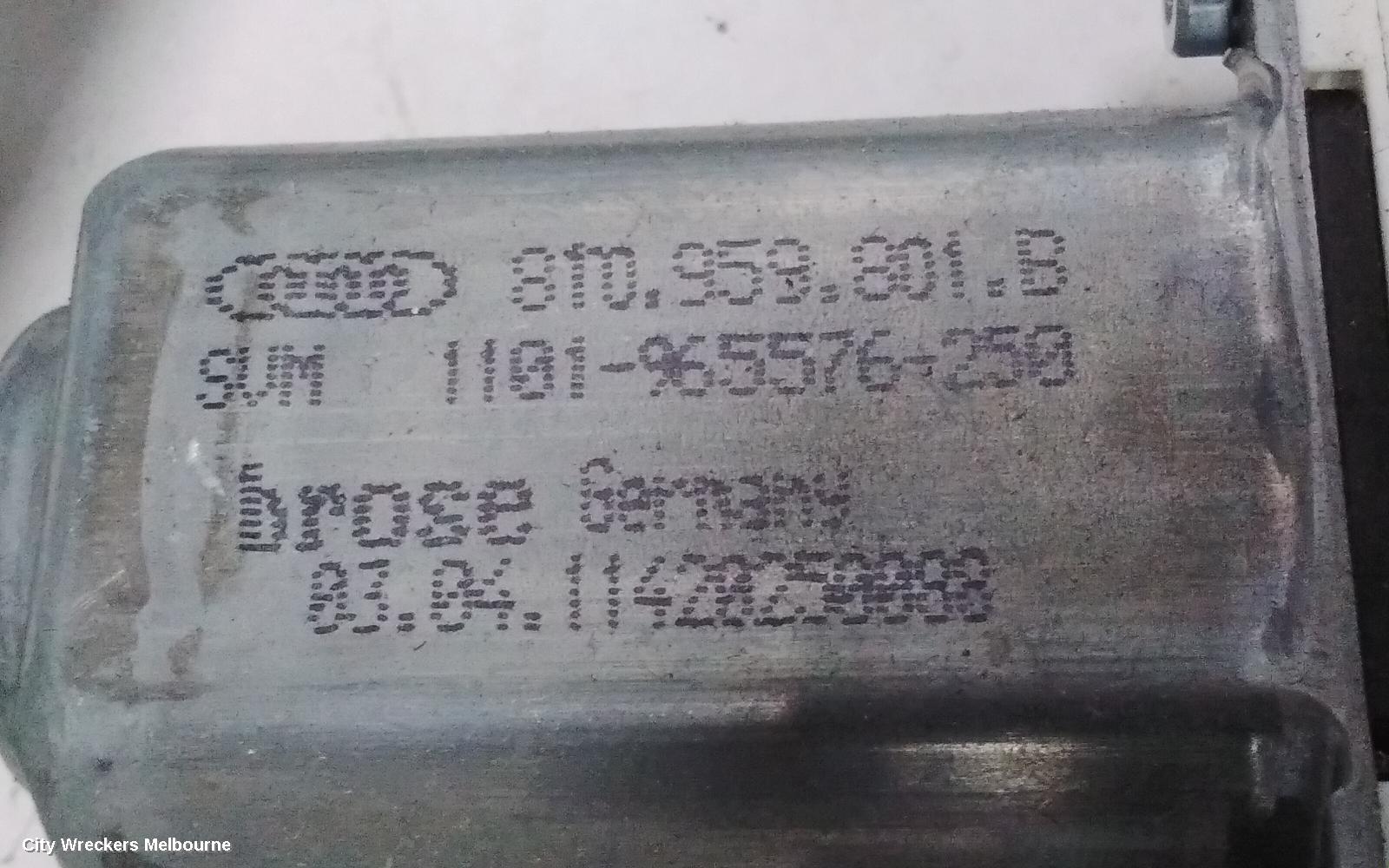 AUDI A5 LEFT REAR WND REG/MOTOR, 8F, A5, CABRIO, 08/2009 - 11/2016