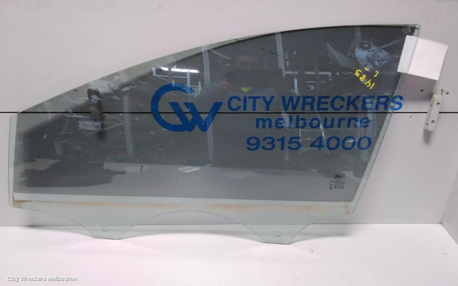 FORD FOCUS LEFT FRONT DOOR WINDOW, LW, 08/2011 - 08/2015