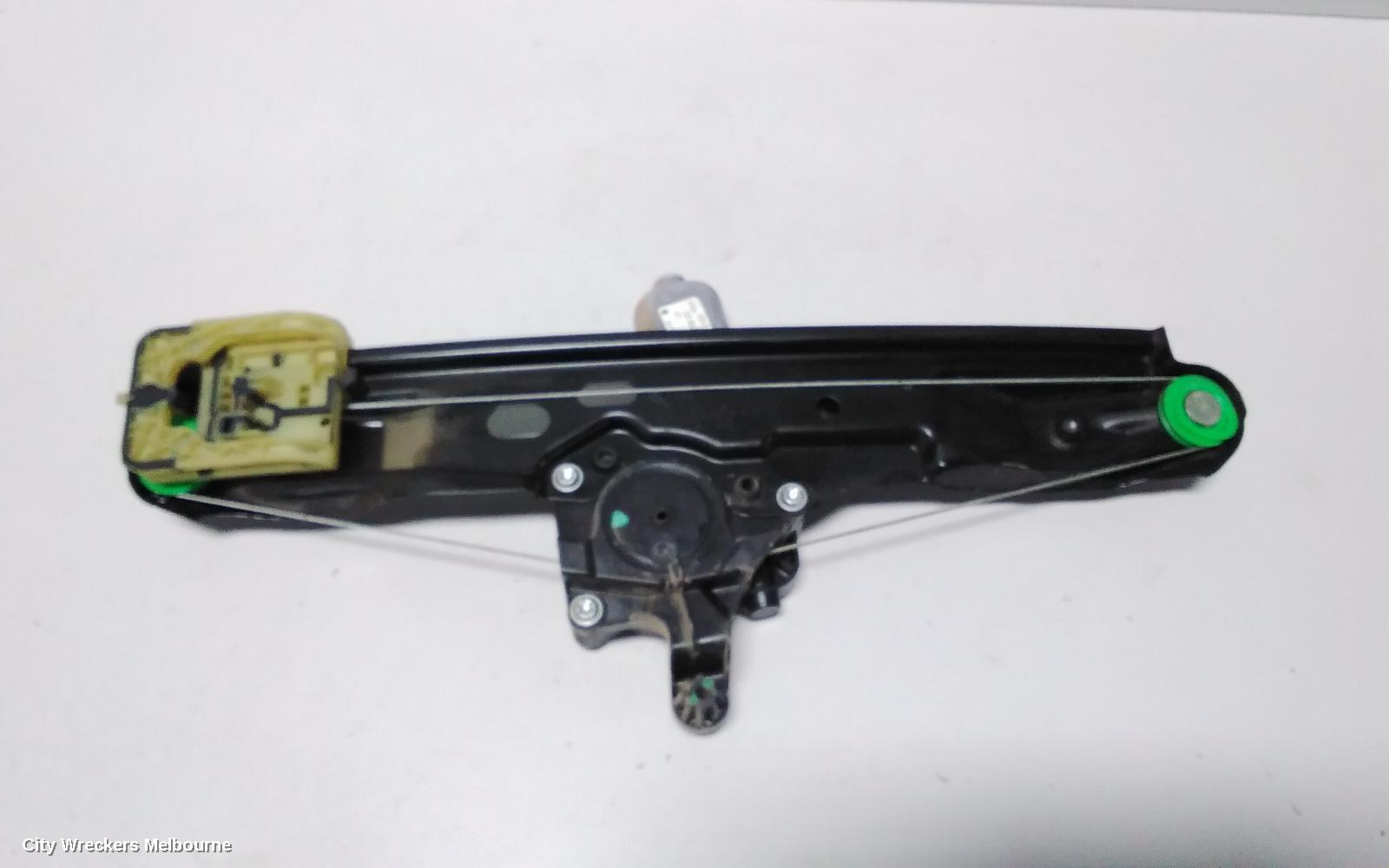 FORD FOCUS LEFT REAR WND REG/MOTOR, LW, VIN MPB, 06/2012 - 08/2015