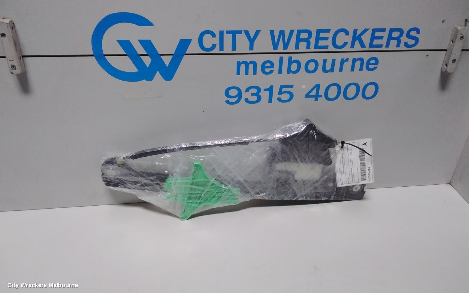 VOLKSWAGEN TIGUAN RIGHT REAR WND REG/MOTOR, 5NA, 06/2016 - 02/2024