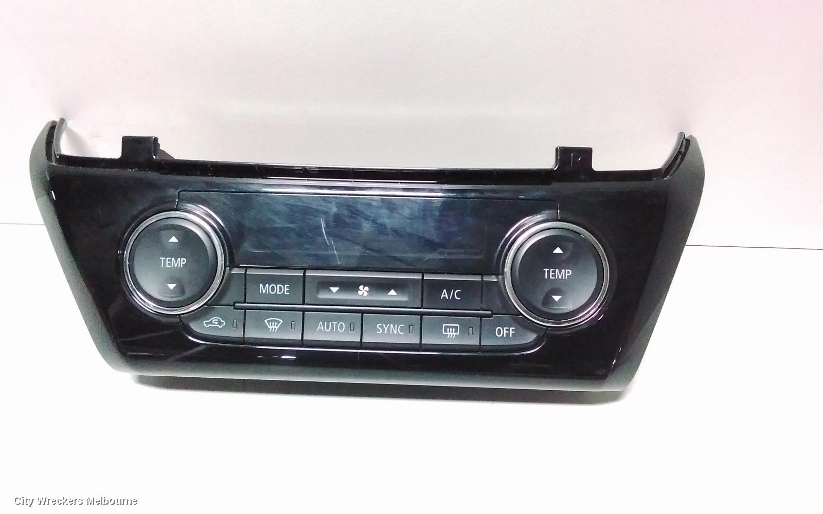 MITSUBISHI ECLIPSE CROSS HEATER/AC CONTROLS, YA, DUAL ZONE CLIMATE CONTROL TYPE, 11/2017 - 09/2020