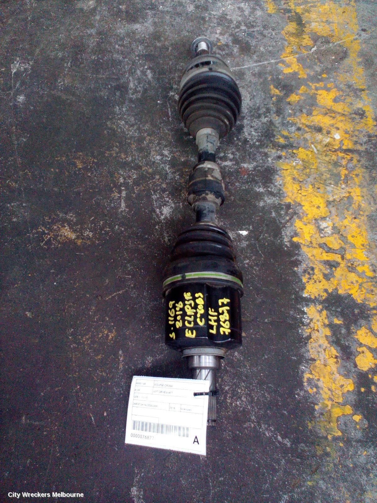 MITSUBISHI ECLIPSE CROSS LEFT DRIVESHAFT, FRONT, FWD/AWD, GEN 1, 11/2017 ONWARDS