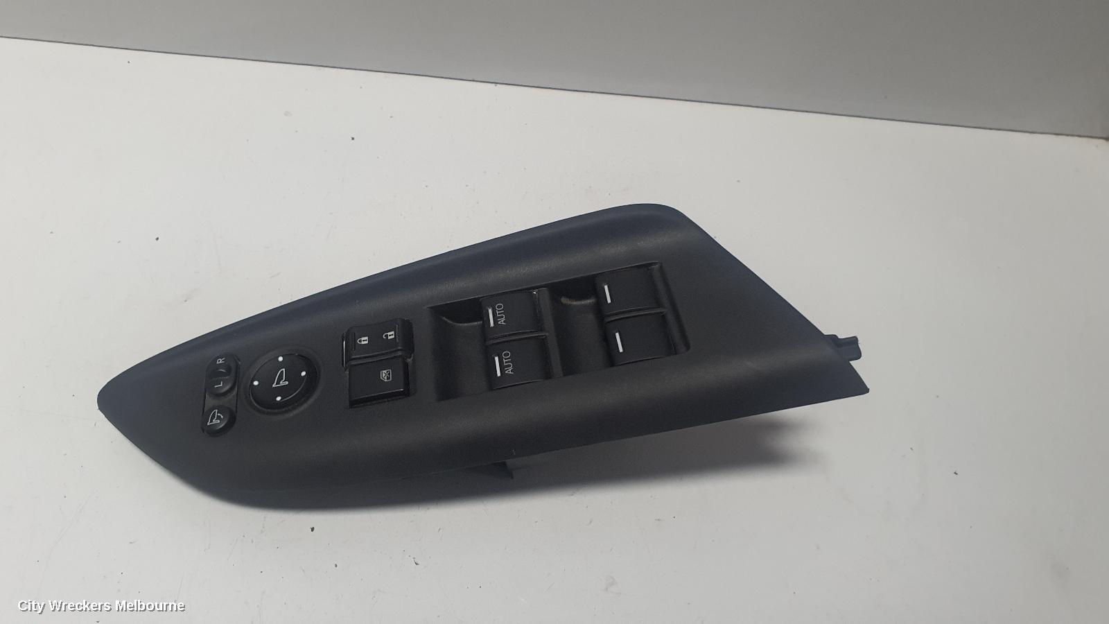 HONDA JAZZ PWR DR WIND SWITCH, RH FRONT (MASTER SWITCH), GF/GK, W/ CENTRAL LOCK BUTTON TYPE, 07/2014 - 12/2020