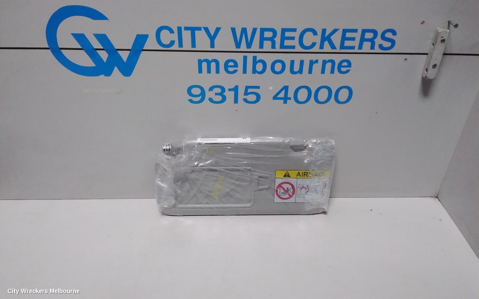 KIA PICANTO SUNVISOR, JA, LH SIDE, 05/2017 ONWARDS