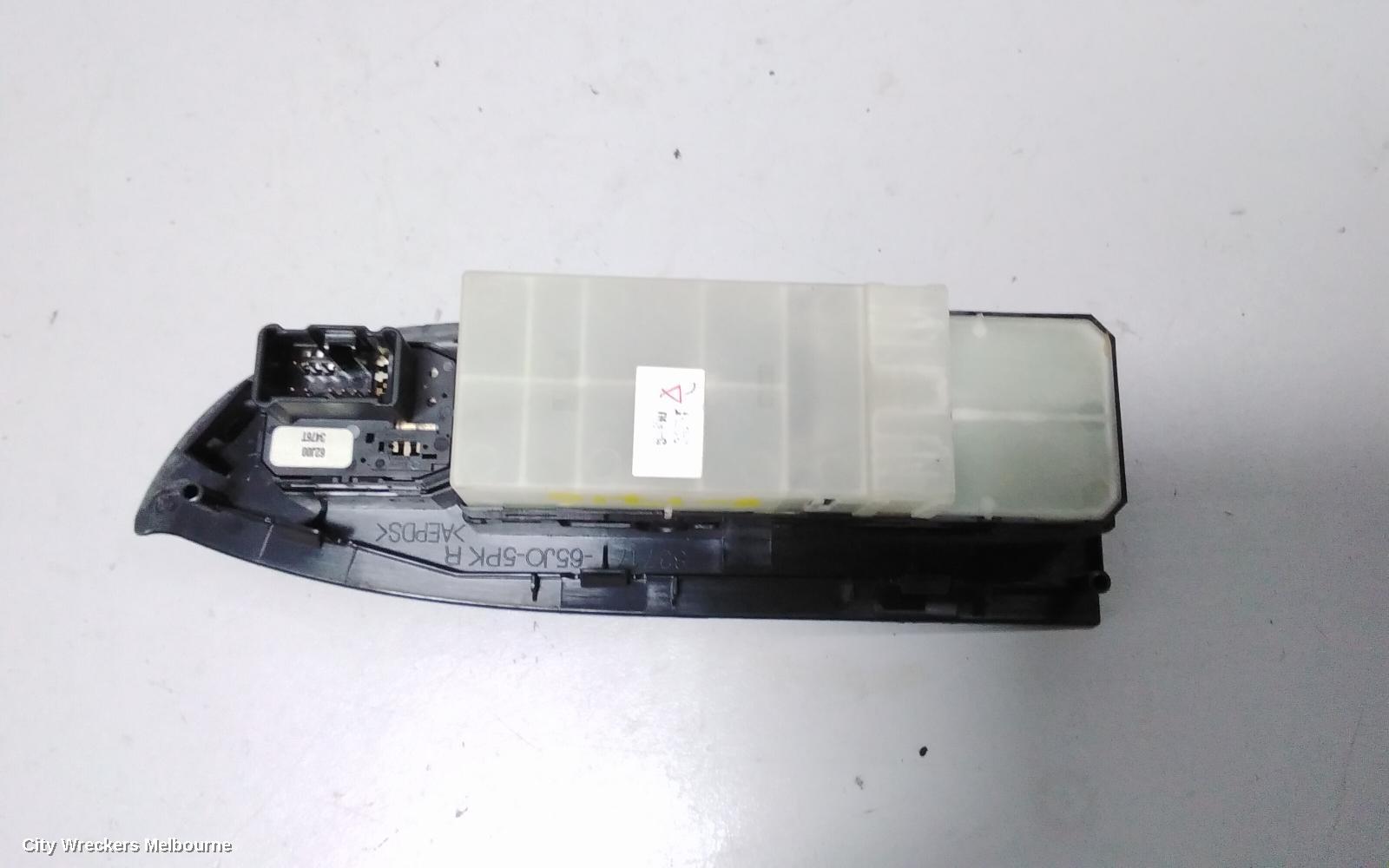 SUZUKI VITARA PWR DR WIND SWITCH, RH FRONT (MASTER SWITCH), 5DR, GRAND VITARA, JB-JT, 04/2005 - 12/2018