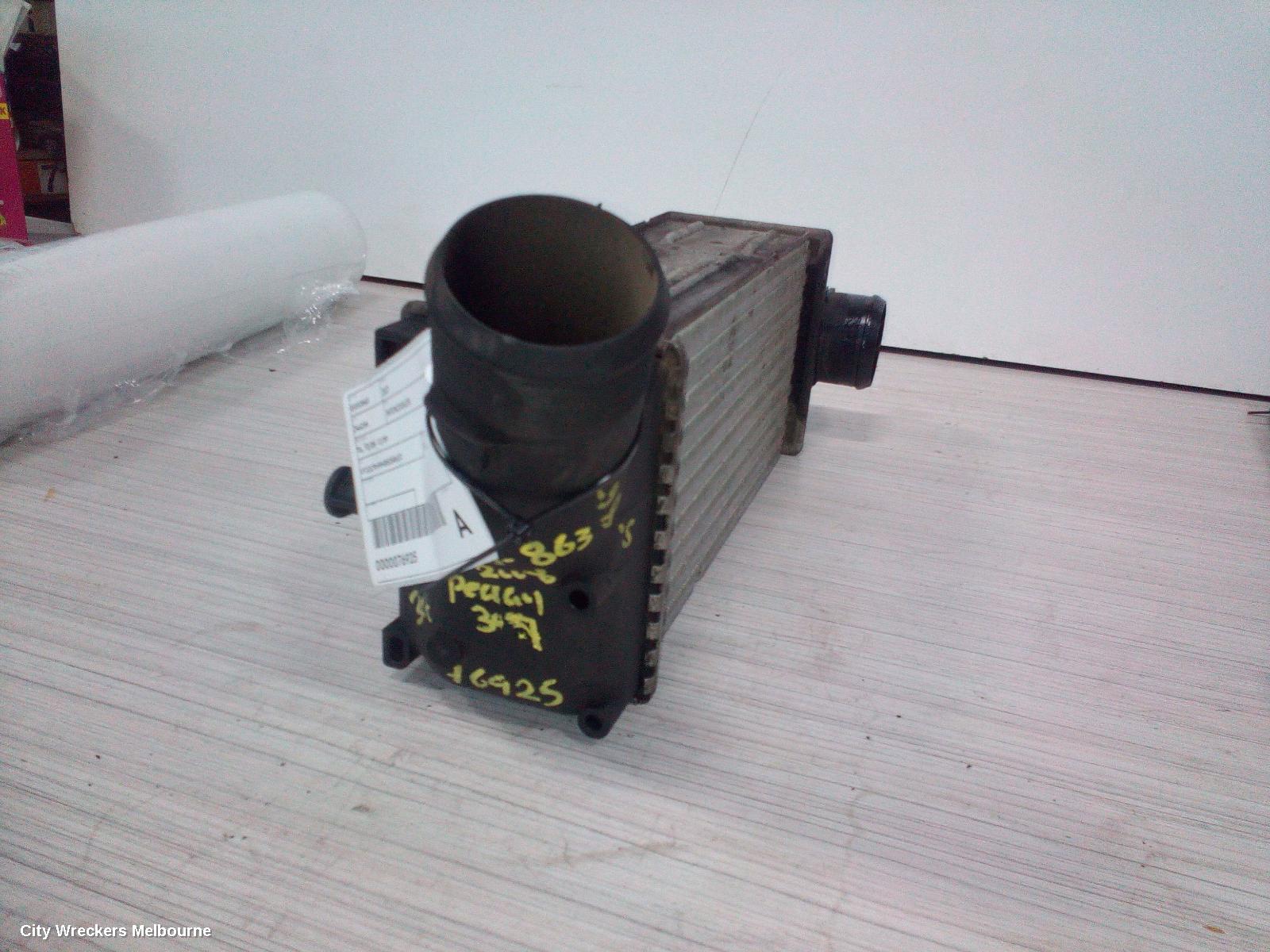 PEUGEOT 307 INTERCOOLER, T6, 10/2005 - 12/2009