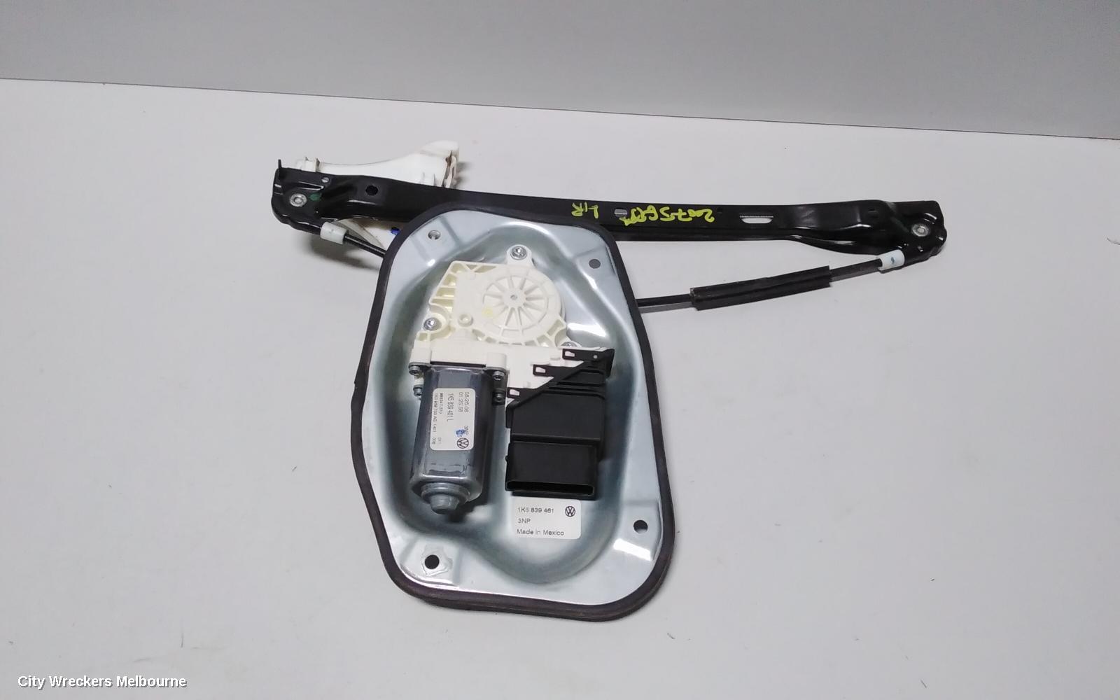 VOLKSWAGEN JETTA LEFT REAR WND REG/MOTOR, 1KM, 02/2006 - 07/2011