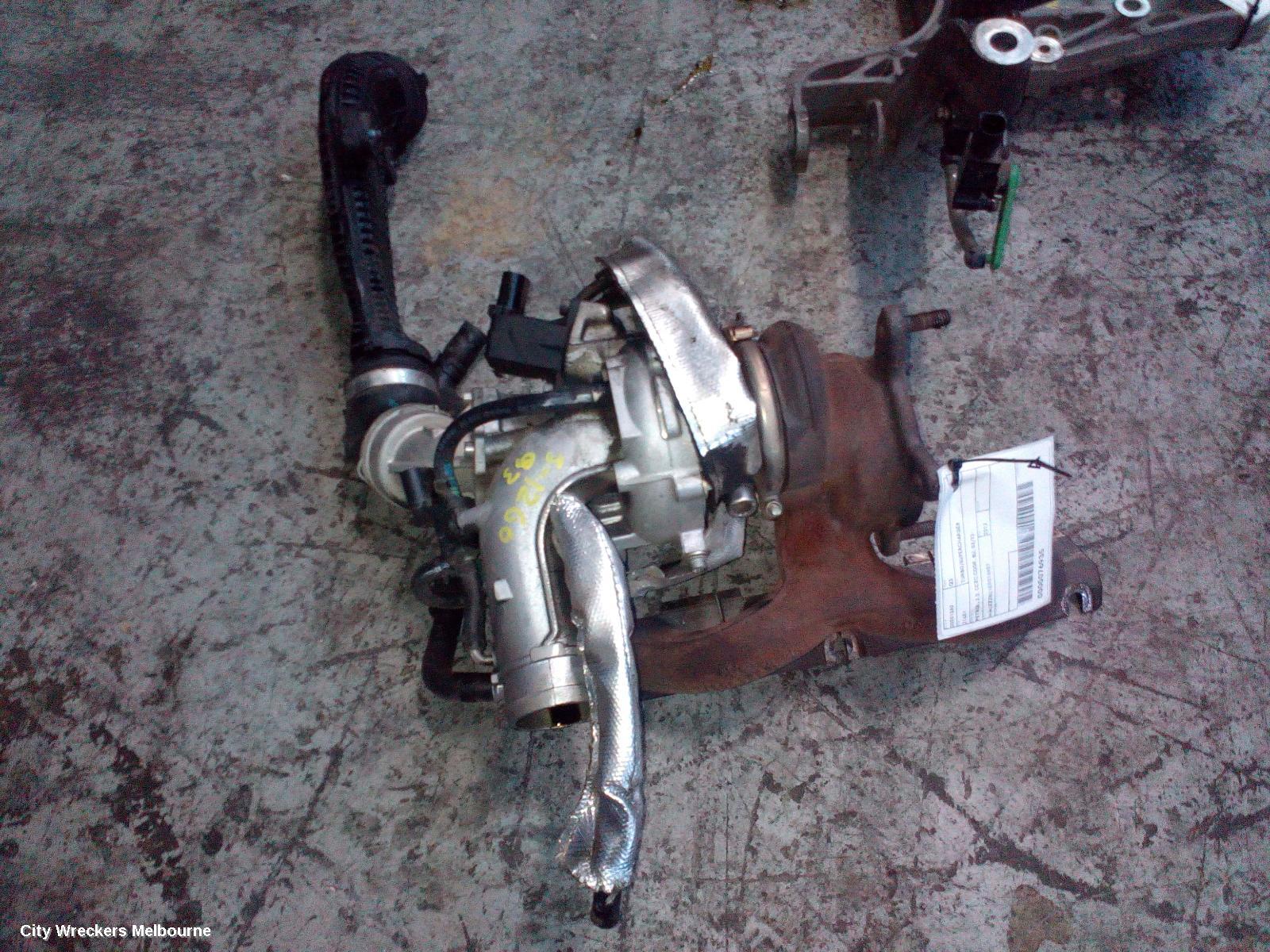 AUDI Q3 TURBO SUPERCHARGER, PETROL, 2.0, CCZC CODE, 8U, 03/2012 ONWARDS