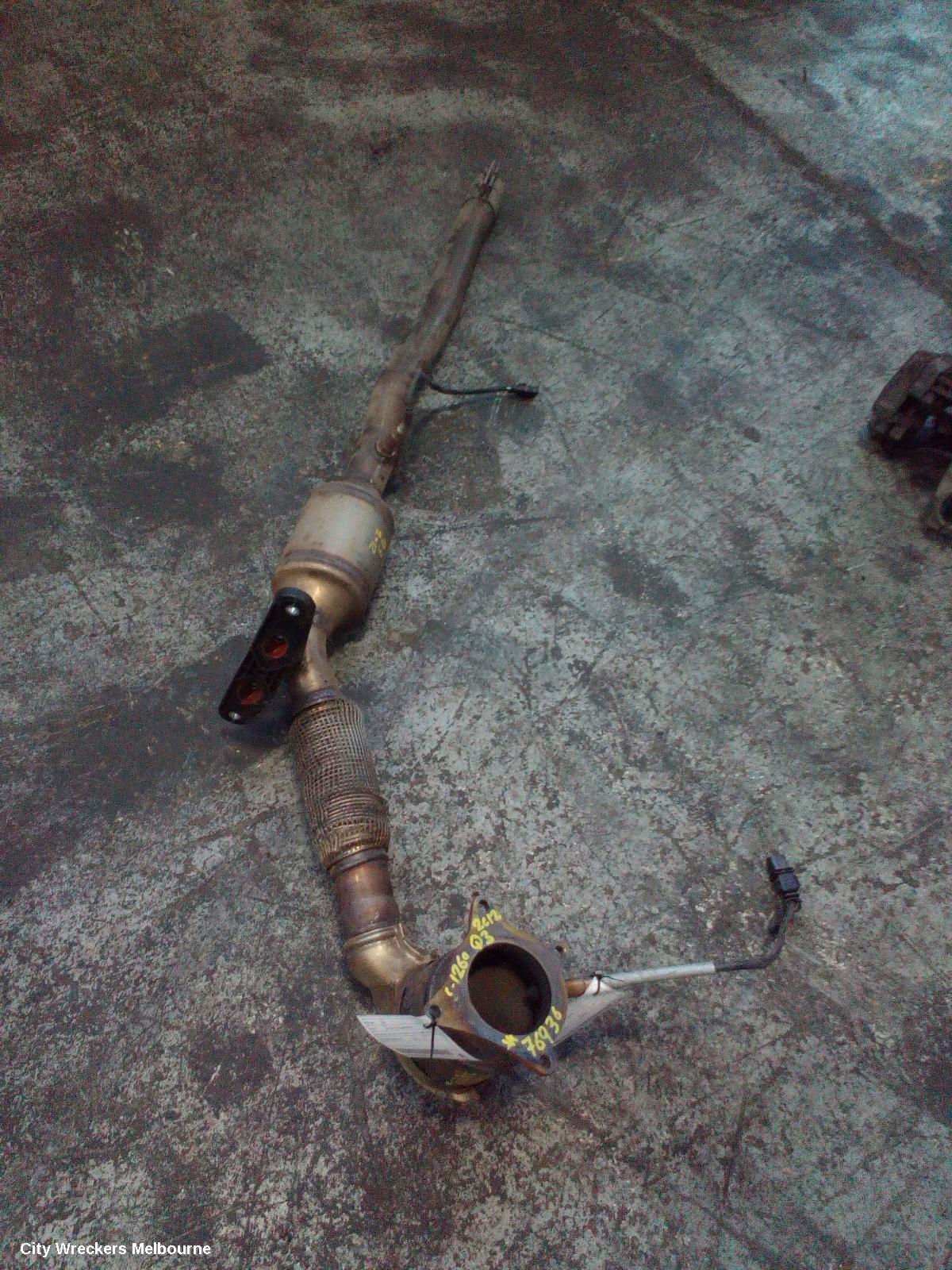 AUDI Q3 CATALYTIC CONVERTER, UNDER CAR-CAT TYPE, 2.0, PETROL, CCZC CODE, 8U, 03/2012 - 12/2018