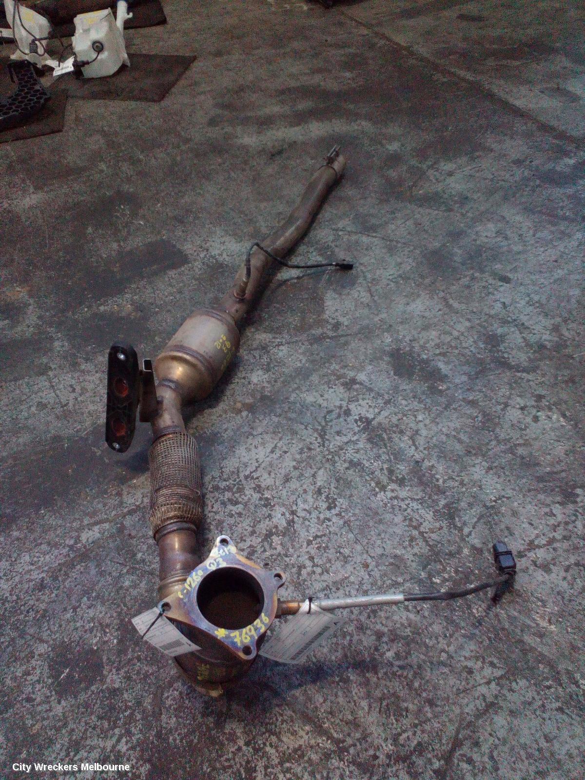 AUDI Q3 CATALYTIC CONVERTER, UNDER CAR-CAT TYPE, 2.0, PETROL, CCZC CODE, 8U, 03/2012 - 12/2018