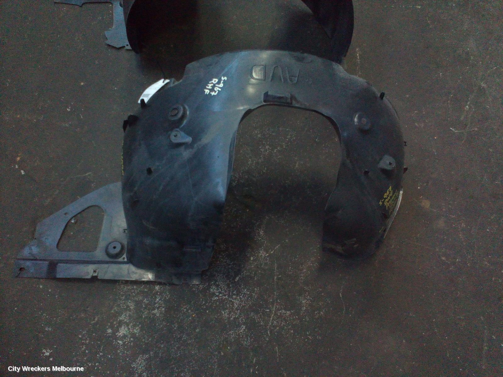 PEUGEOT 208 RIGHT GUARD LINER, A9, 10/2012 ONWARDS
