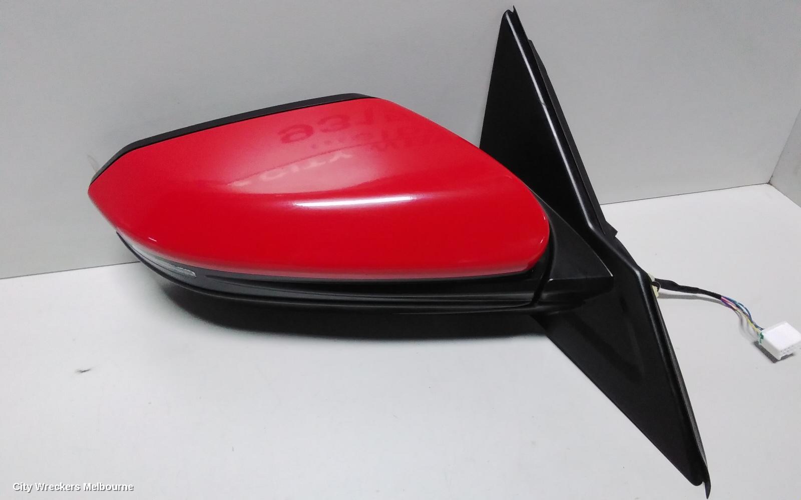 HONDA CIVIC RIGHT DOOR MIRROR, 10TH GEN, VTI-S, MANUAL FOLDING, W/ INDICATOR, 05/2016 ONWARDS
