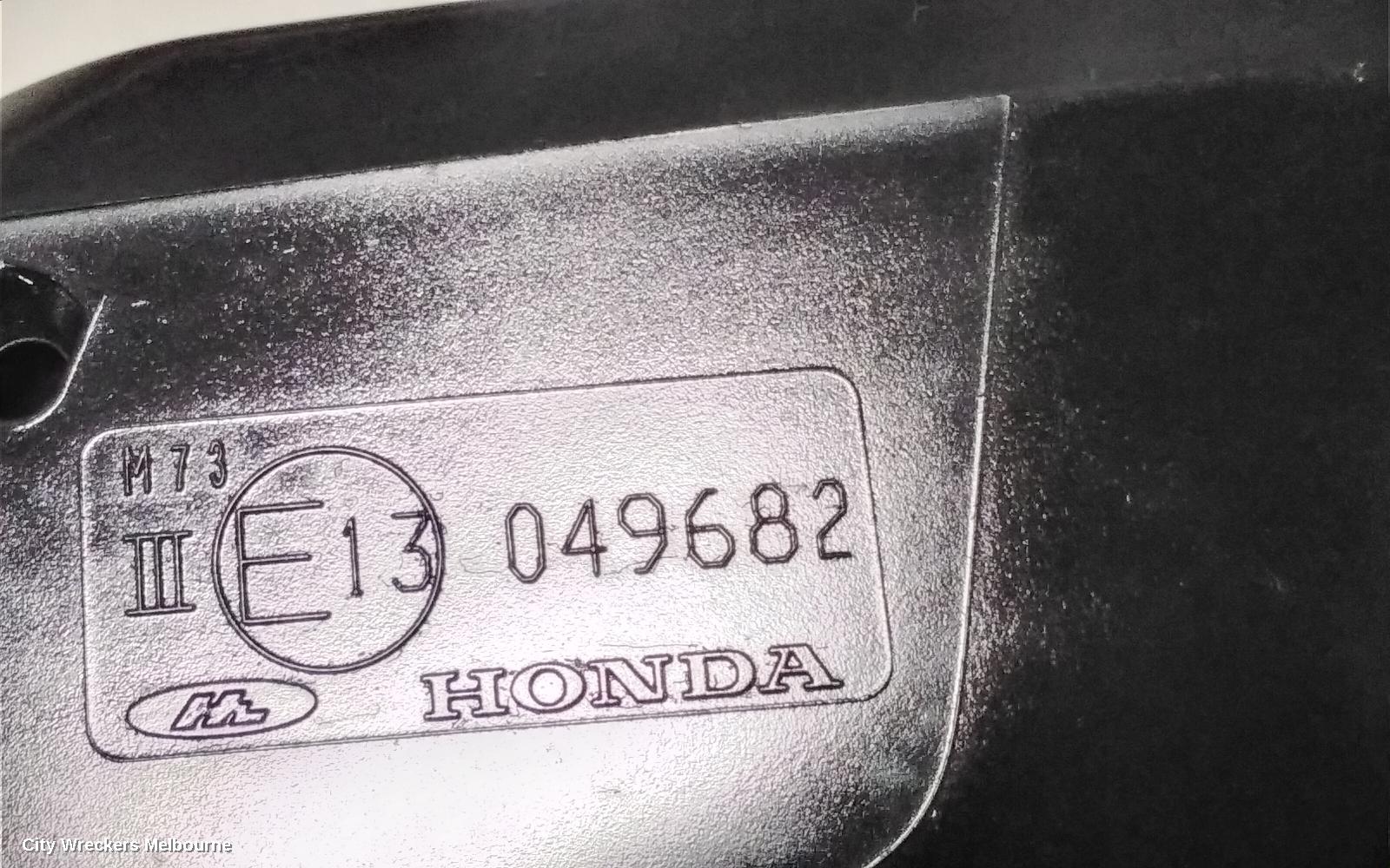 HONDA CIVIC RIGHT DOOR MIRROR, 10TH GEN, VTI-S, MANUAL FOLDING, W/ INDICATOR, 05/2016 ONWARDS
