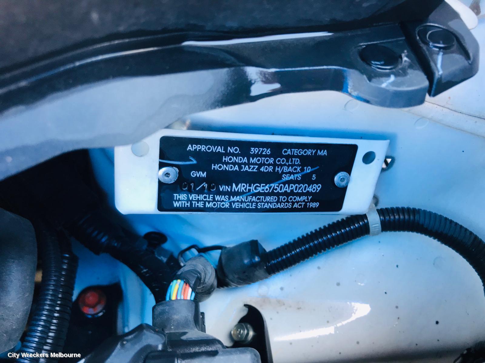HONDA JAZZ A/C CONDENSER, GE/GP, 08/2008 - 06/2014