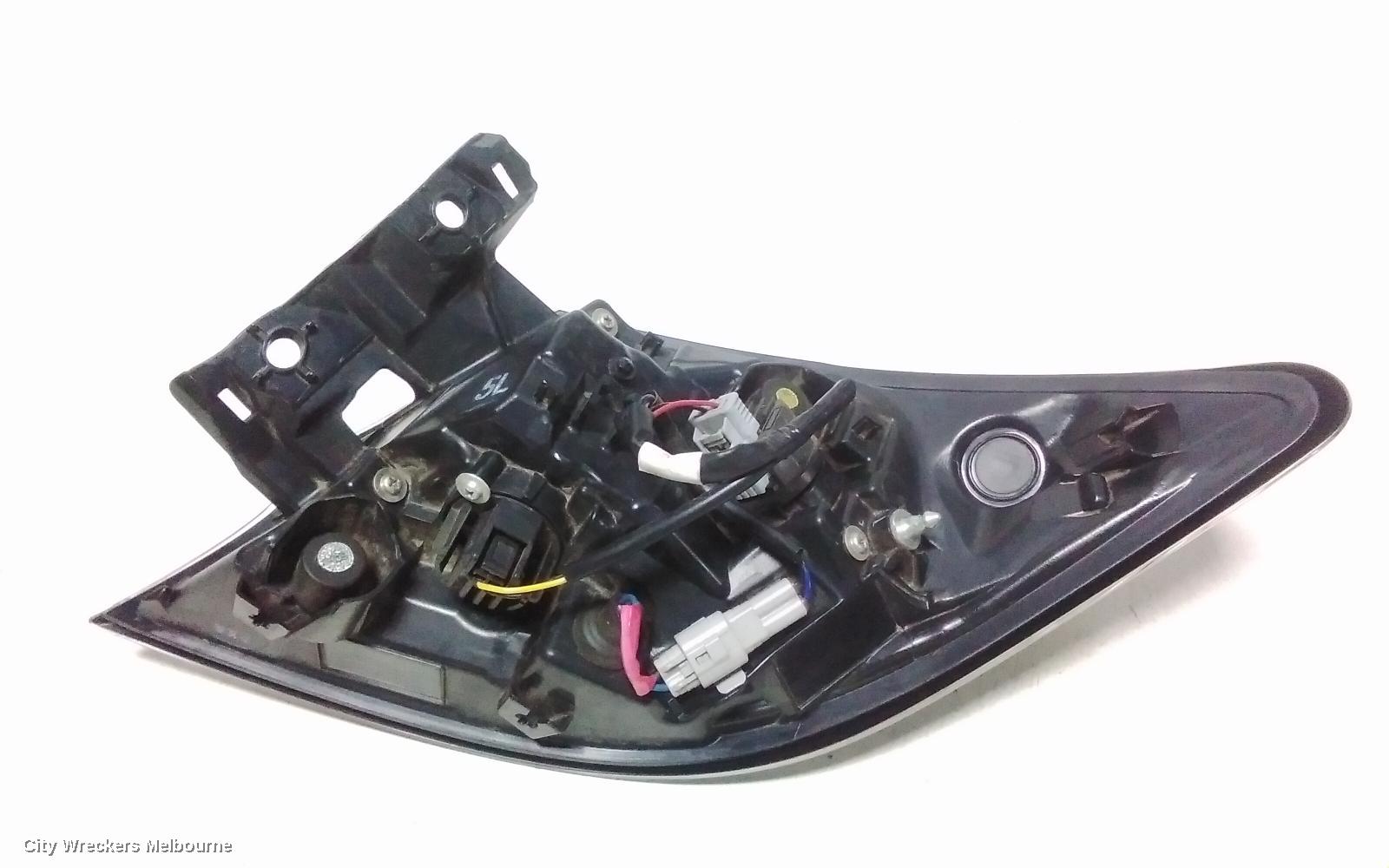 TOYOTA COROLLA LEFT TAILLIGHT, E210, IN BODY, HATCH, 07/2018 - 08/2022