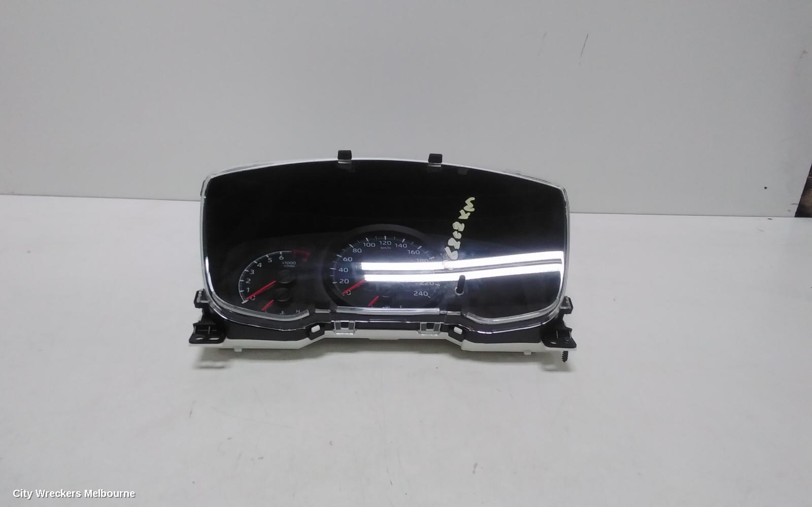 TOYOTA COROLLA INSTRUMENT CLUSTER, INSTRUMENT CLUSTER, AUTO T/M, HATCH, HYBRID, ASCENT SPORT/SX, ZWE211R, 07/2018 ONWARDS