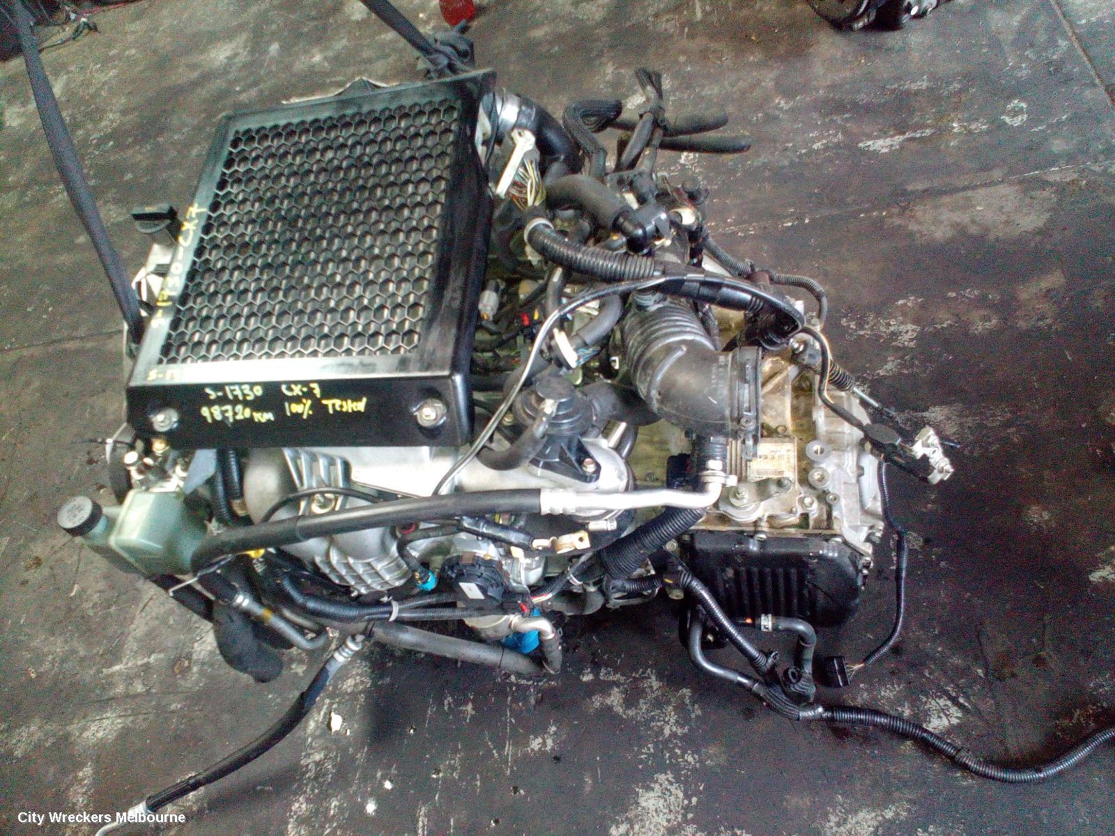 MAZDA CX7 TRANS/GEARBOX, AUTO, 4WD, PETROL, 2.3, L3, NO TRANSFER CASE, ER, 11/2006 - 02/2012