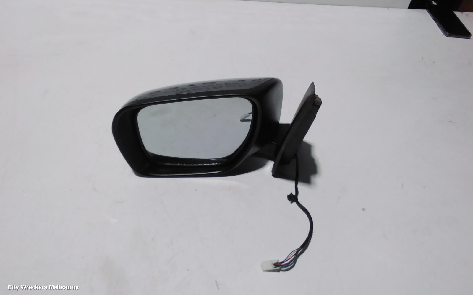 MAZDA CX7 LEFT DOOR MIRROR, ER, HEATED, 6 WIRE TYPE, 11/2006 - 02/2012