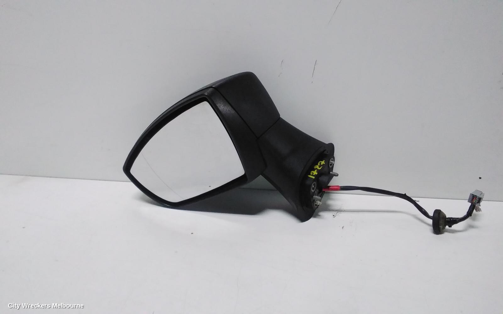 FORD ECOSPORT LEFT DOOR MIRROR, BK, BLACK, 12/2013 - 09/2017