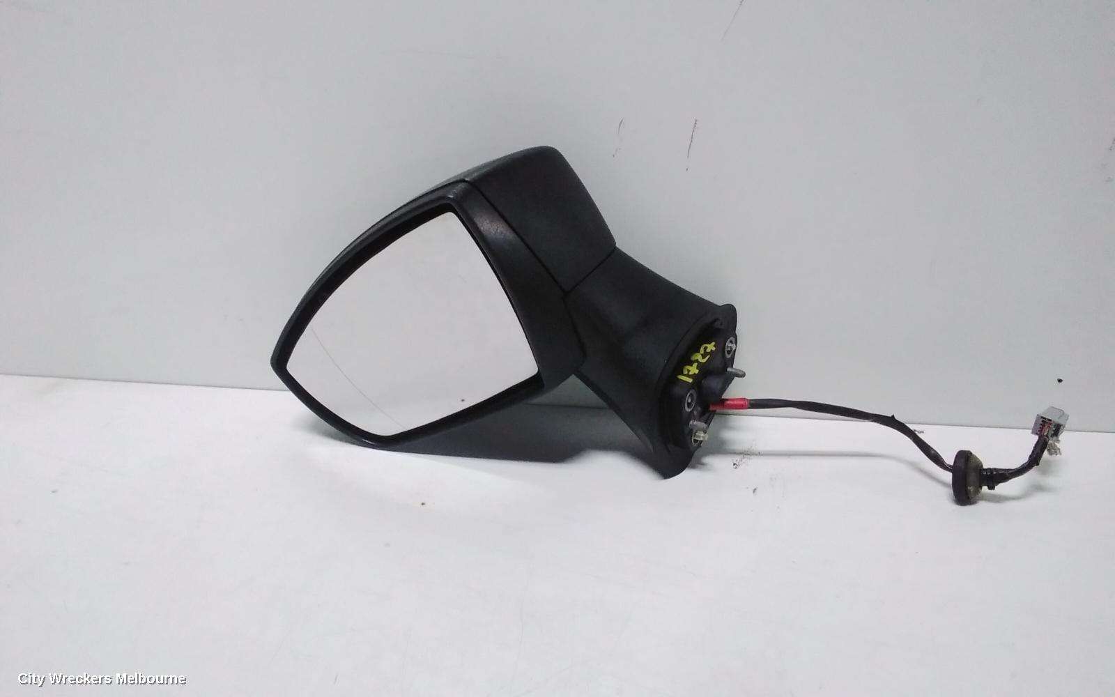 FORD ECOSPORT LEFT DOOR MIRROR, BK, BLACK, 12/2013 - 09/2017