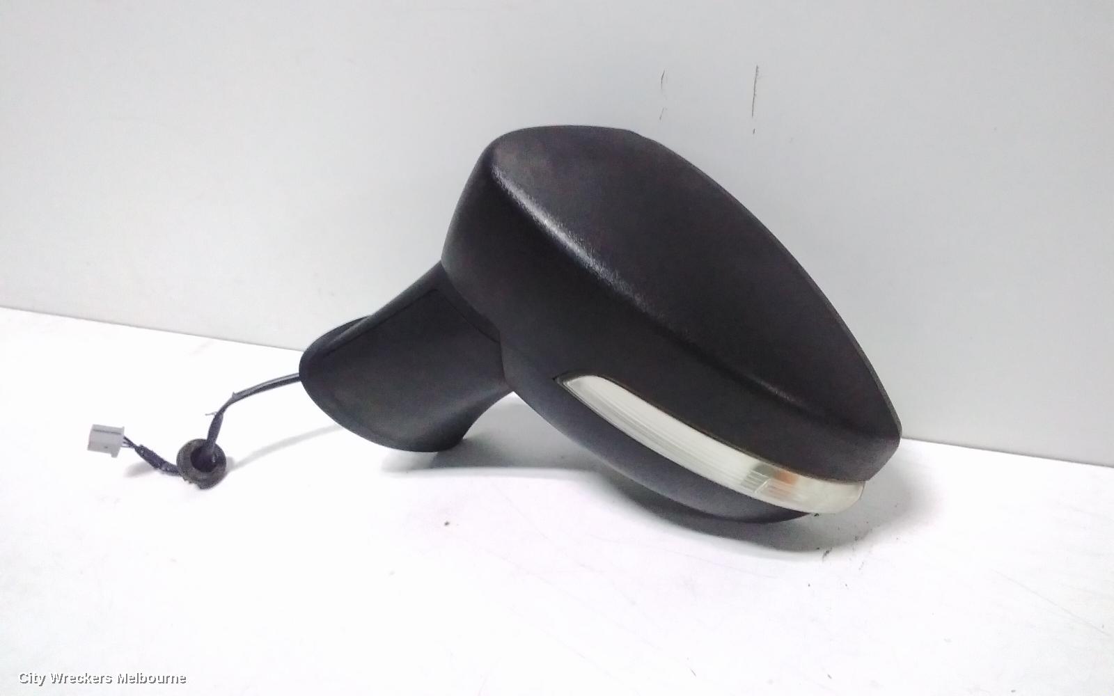 FORD ECOSPORT LEFT DOOR MIRROR, BK, BLACK, 12/2013 - 09/2017
