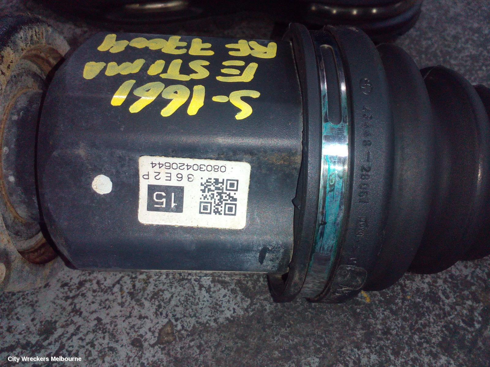 TOYOTA ESTIMA RIGHT DRIVESHAFT, XR50, 05-19