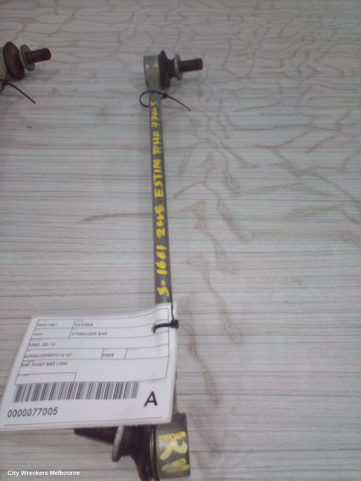 TOYOTA ESTIMA STABILISER BAR, XR50, 05-19