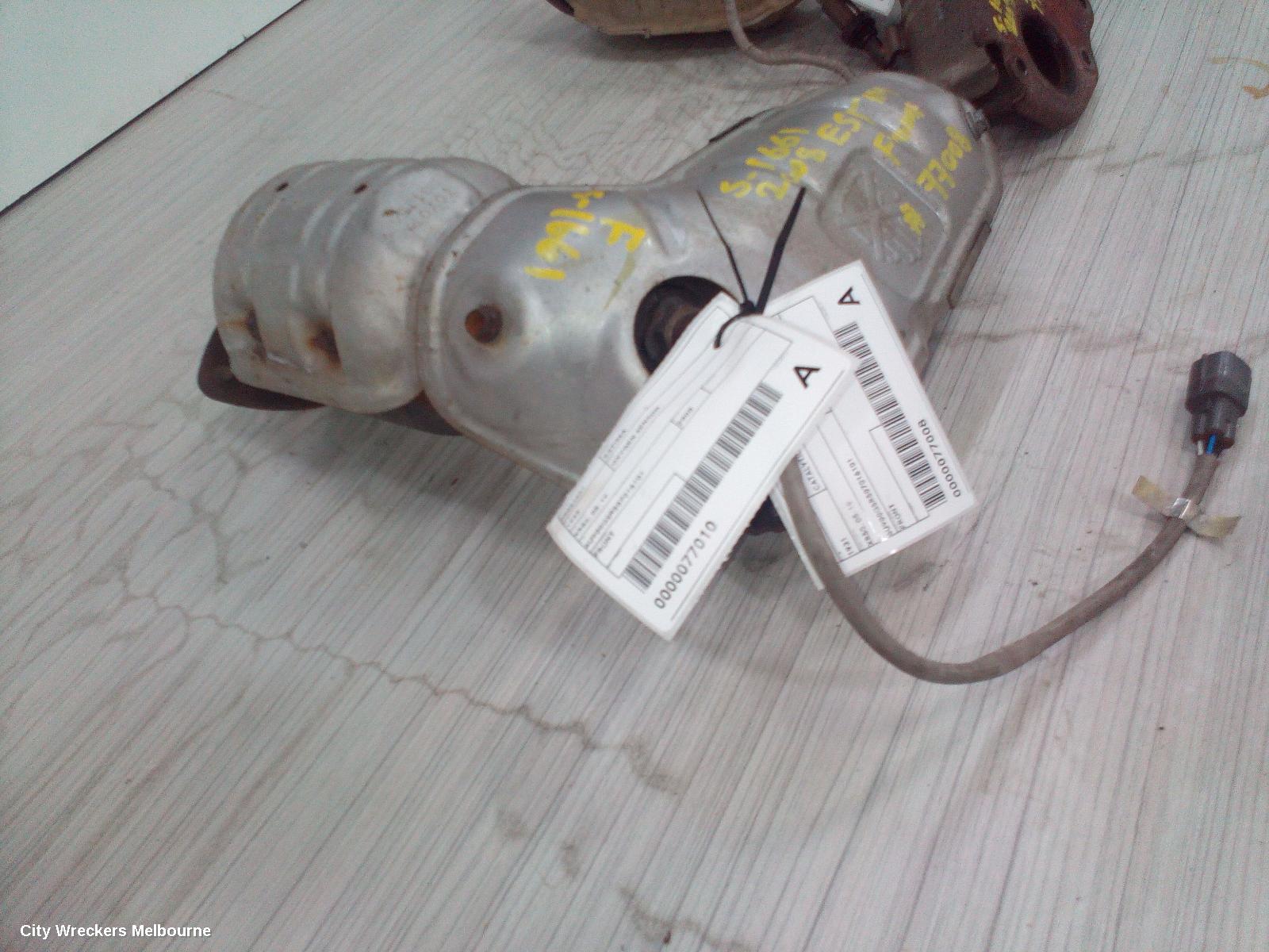 TOYOTA ESTIMA CATALYTIC CONVERTER, XR50, 05-19