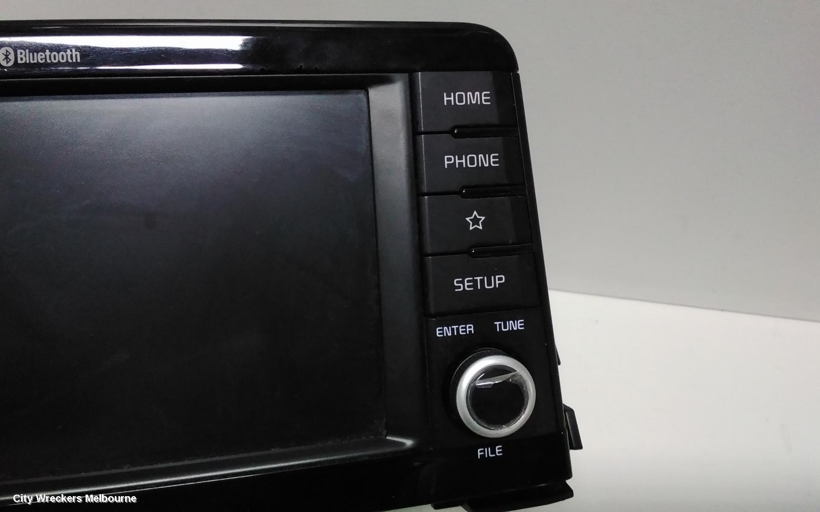 KIA PICANTO RADIO/CD/DVD/SAT/TV, DISPLAY UNIT, 7IN TOUCHSCREEN, JA, 05/2017 - 07/2020
